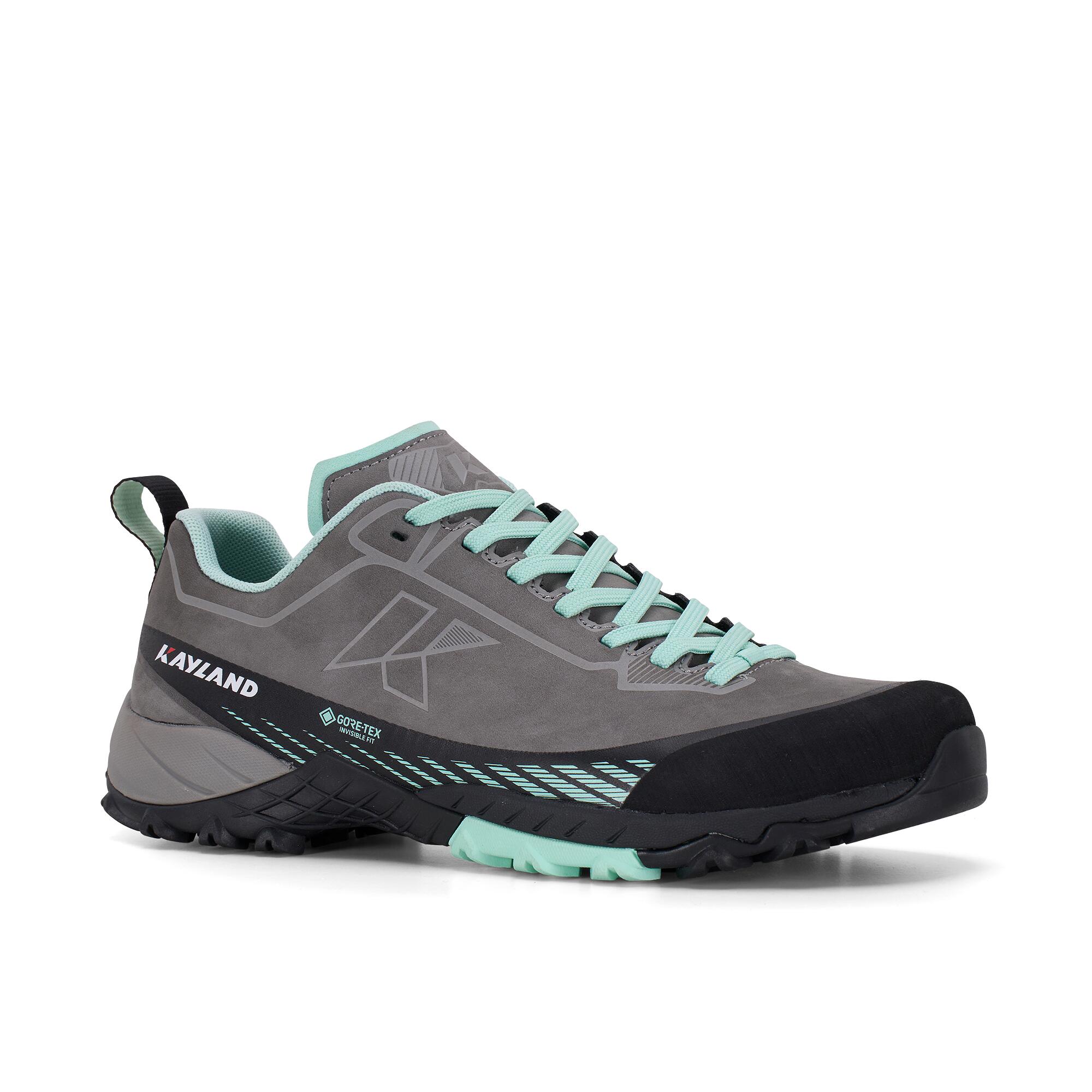 Chaussure de randonnée femme TUONO LEATHER W'S GTX Gris Vert 3/5