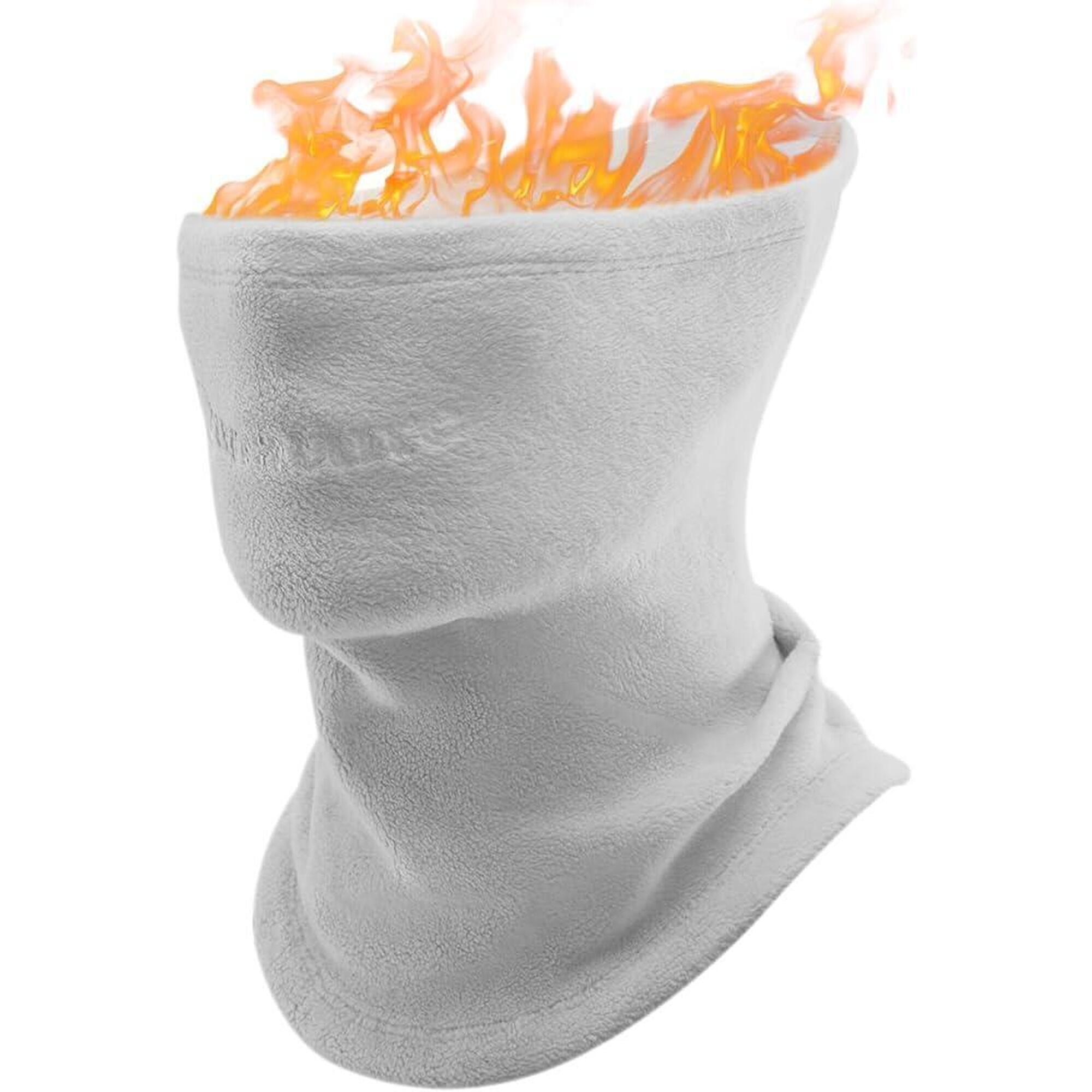 Rockbros - Cache-cou Polaire Qunature Réversible Hiver Gris - Cagoule - Gris - 40 M - Decathlon