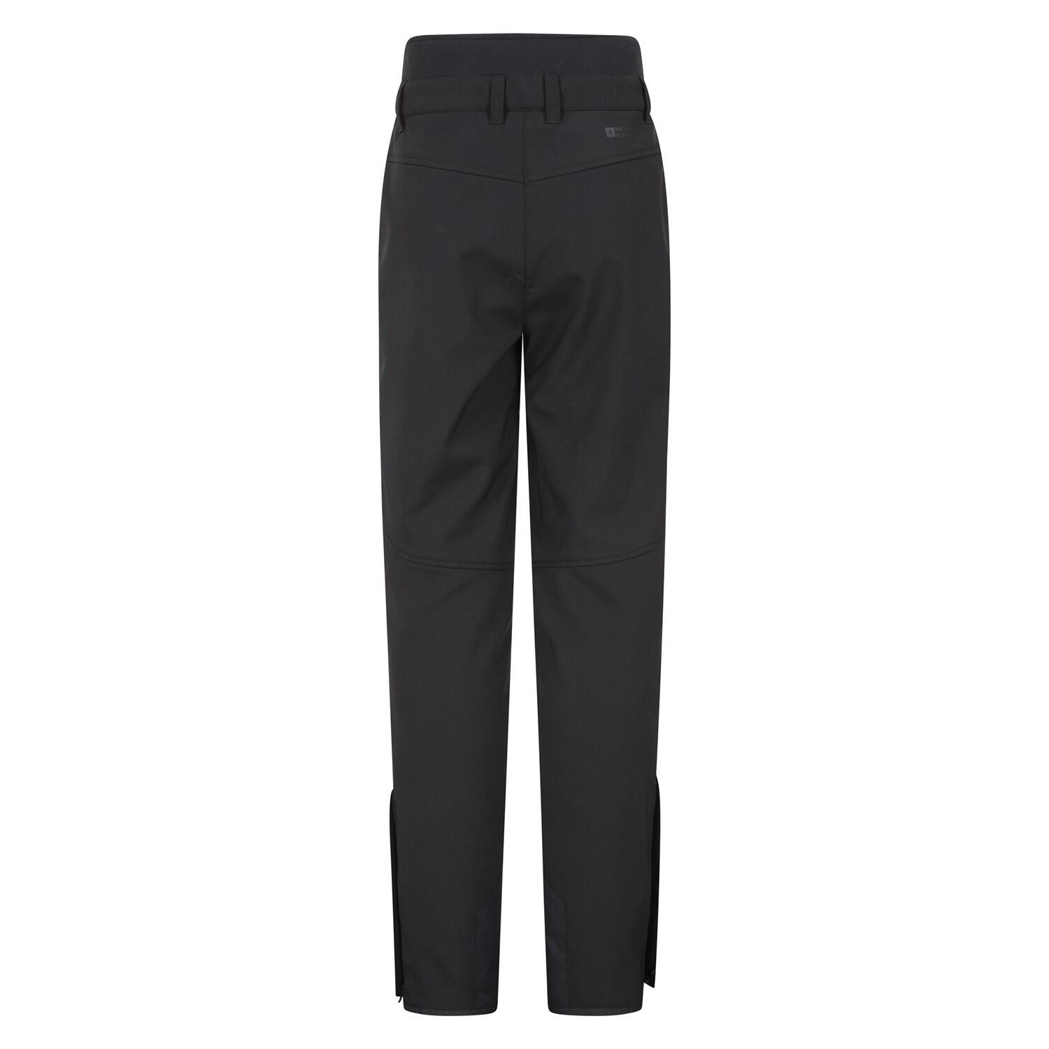 Womens/Ladies Avalanche RECCO High Waist Ski Trousers (Black) 2/4