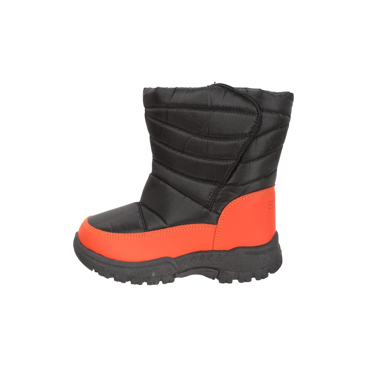 Schneestiefel "Caribou Adaptive" Kinder Dunkelrot 3/4