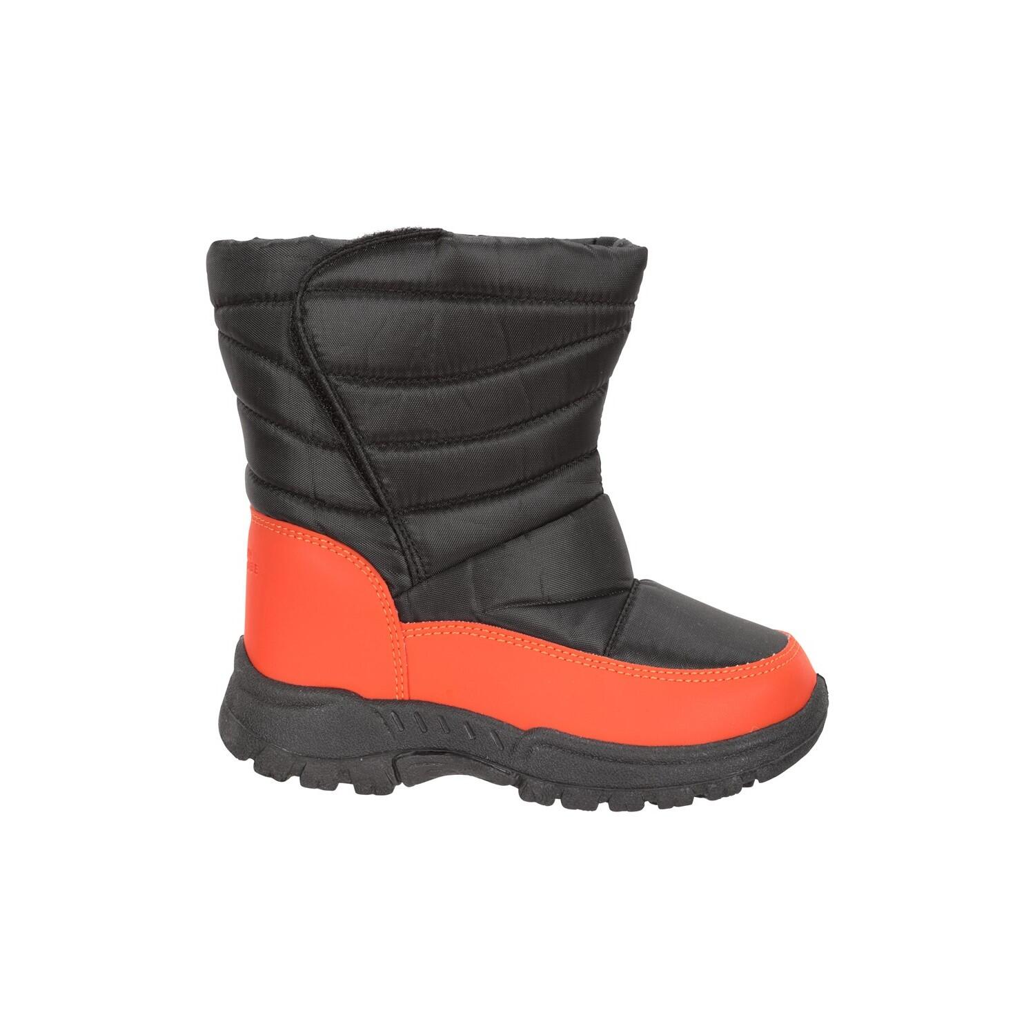 Schneestiefel "Caribou Adaptive" Kinder Dunkelrot 4/4