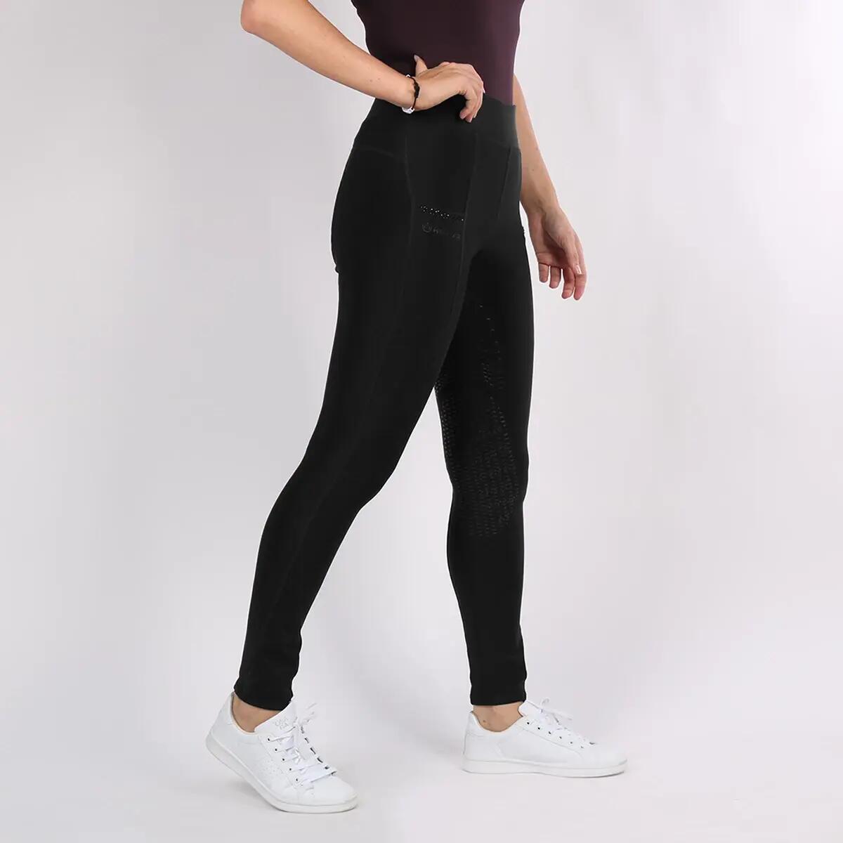 Full Grip Reitleggings mit Kristalltasche Frau Montar Linnea 3/5
