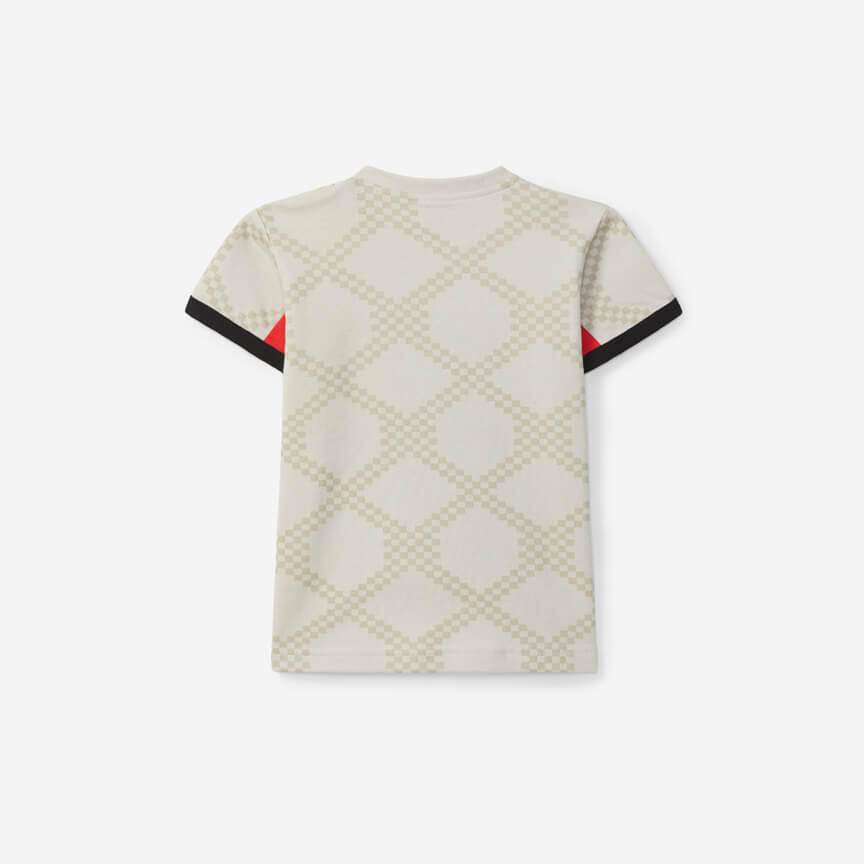 T-shirt Réplica Equipamento Alternativo Bege SL Benfica 2025-2026 3/3