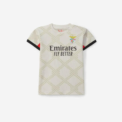 SL Benfica Replica Beige Alternatief tenue T‑Shirt 2025‑2026