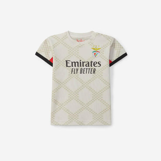SL Benfica Replica Beige Alternatief tenue T‑Shirt 2025‑2026