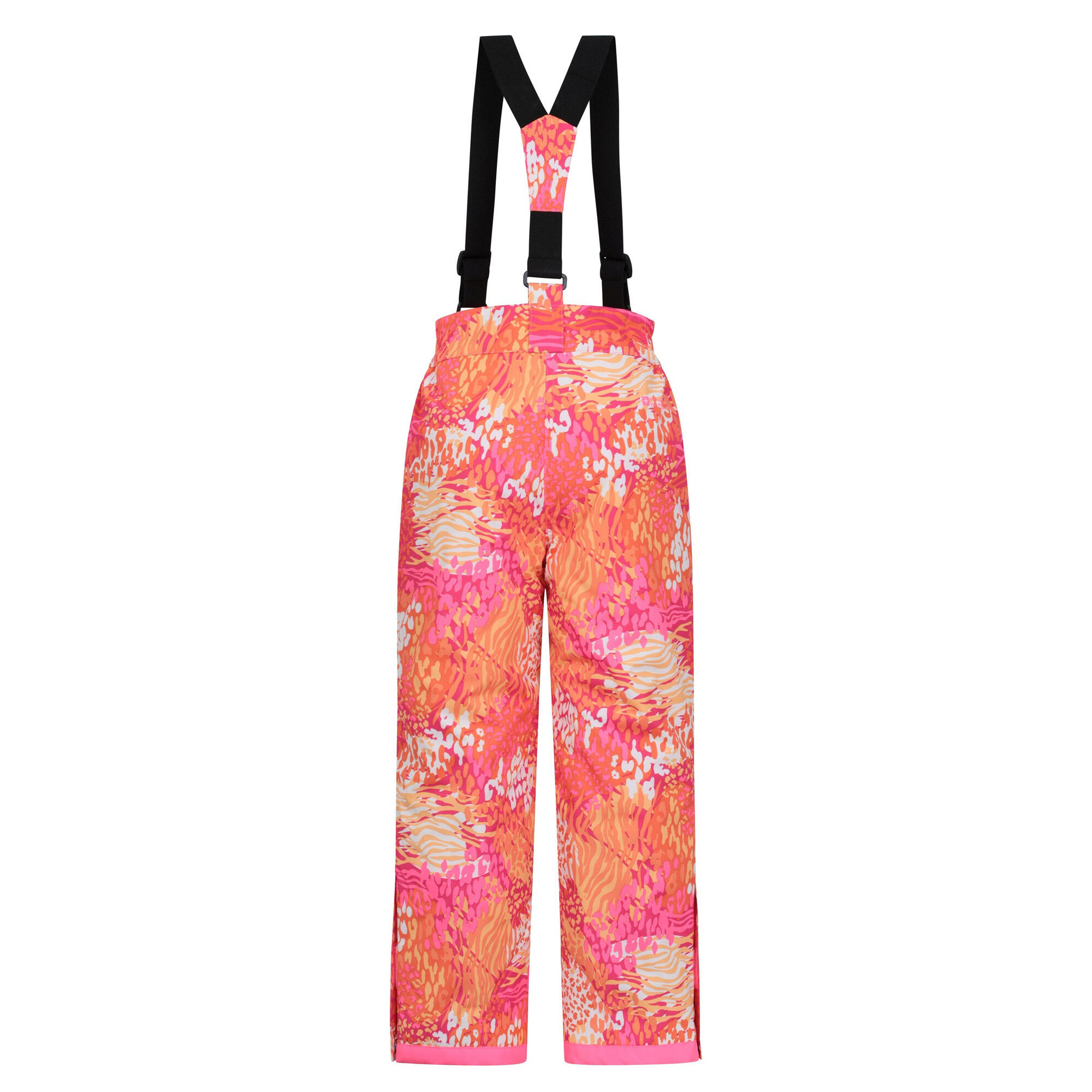 Childrens/Kids Honey Ski Trousers (Bright Orange) 2/3