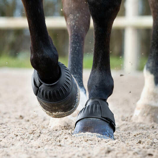 Cloches pour cheval anti-torsion à fermeture Horze 4/5