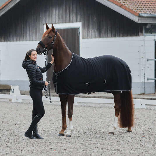 Cavezza per cavalli con imbottitura in pile Horze Kiel 3/3