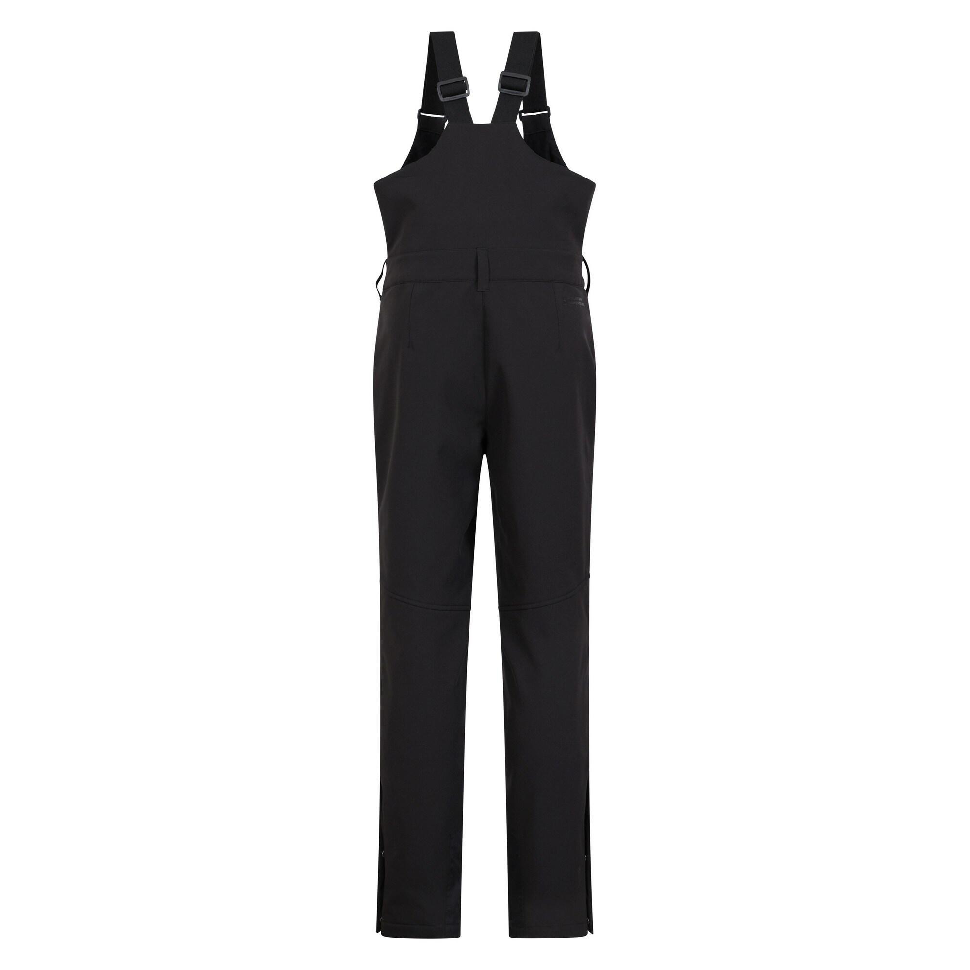 Womens/Ladies RECCO Bibbed Ski Trousers (Black) 2/4