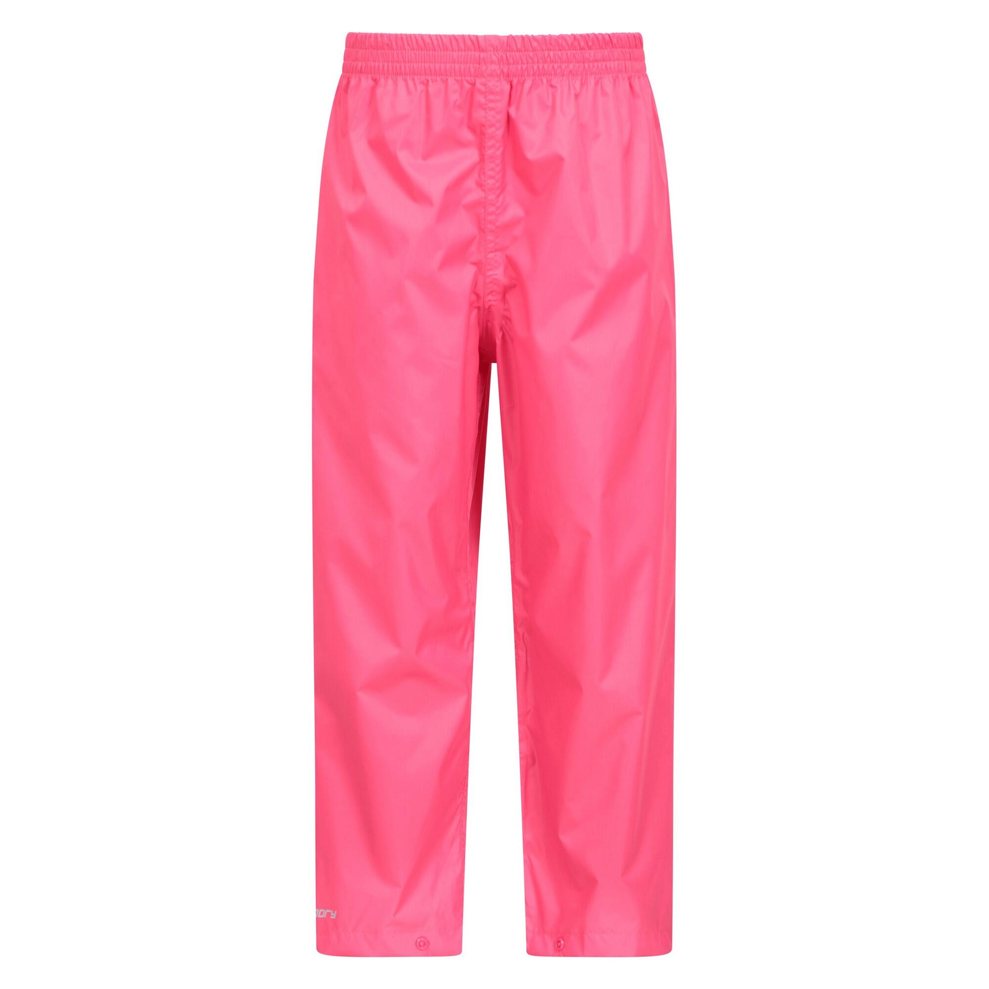 MOUNTAIN WAREHOUSE SopraPantaloni Bambini Mountain Warehouse Pakka II Rosa Acceso