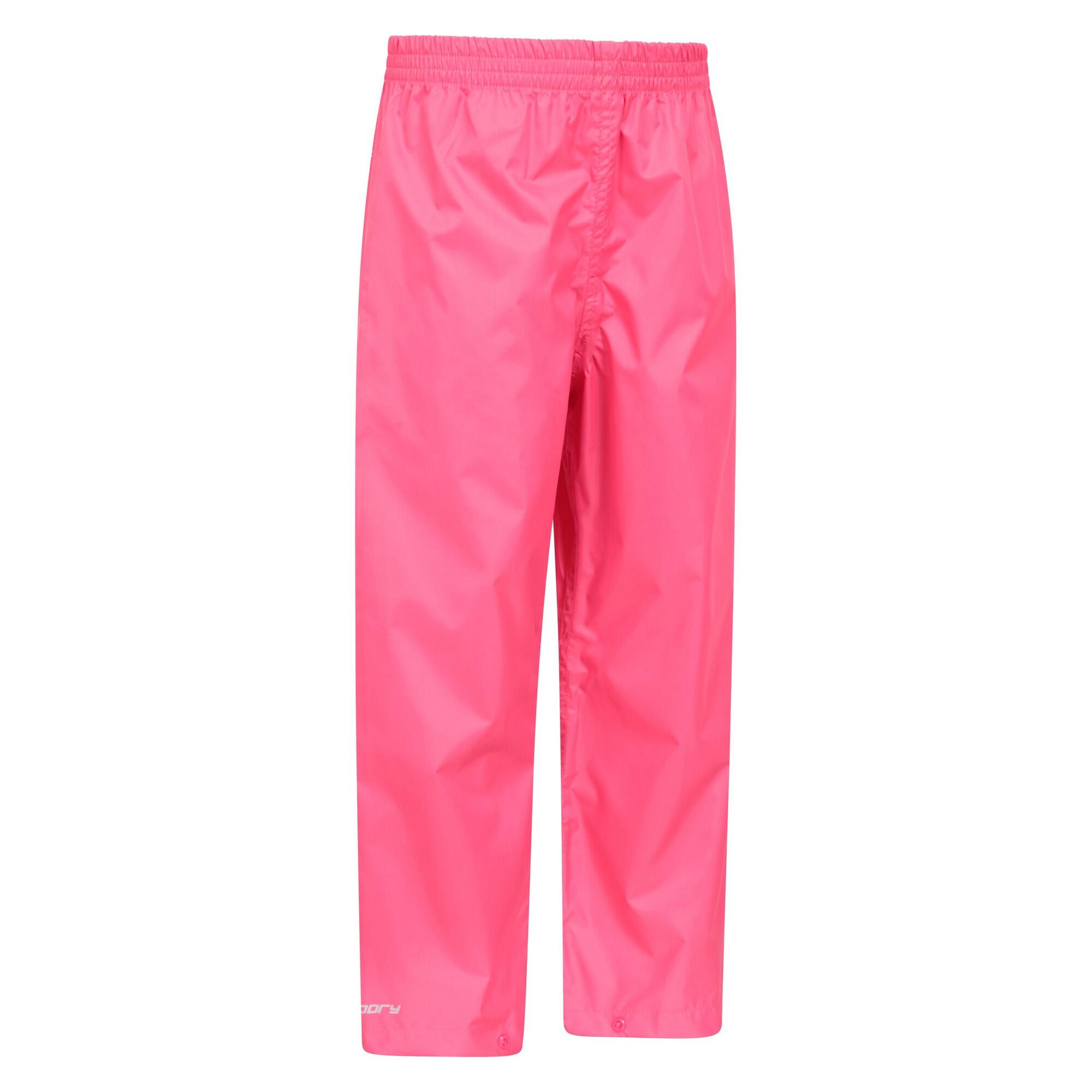 Pantalon De Pluie PAKKA Enfant (Rose Vif) 4/4