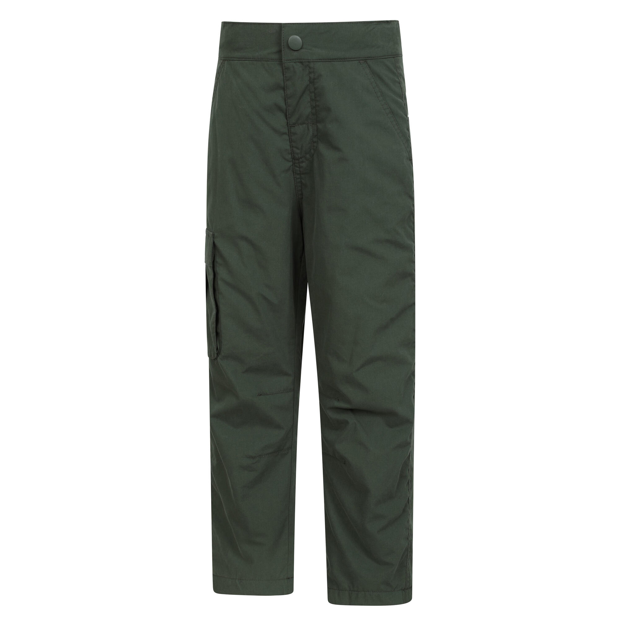"Trek" Wanderhosen für Winter Kinder Khakigrün 3/4