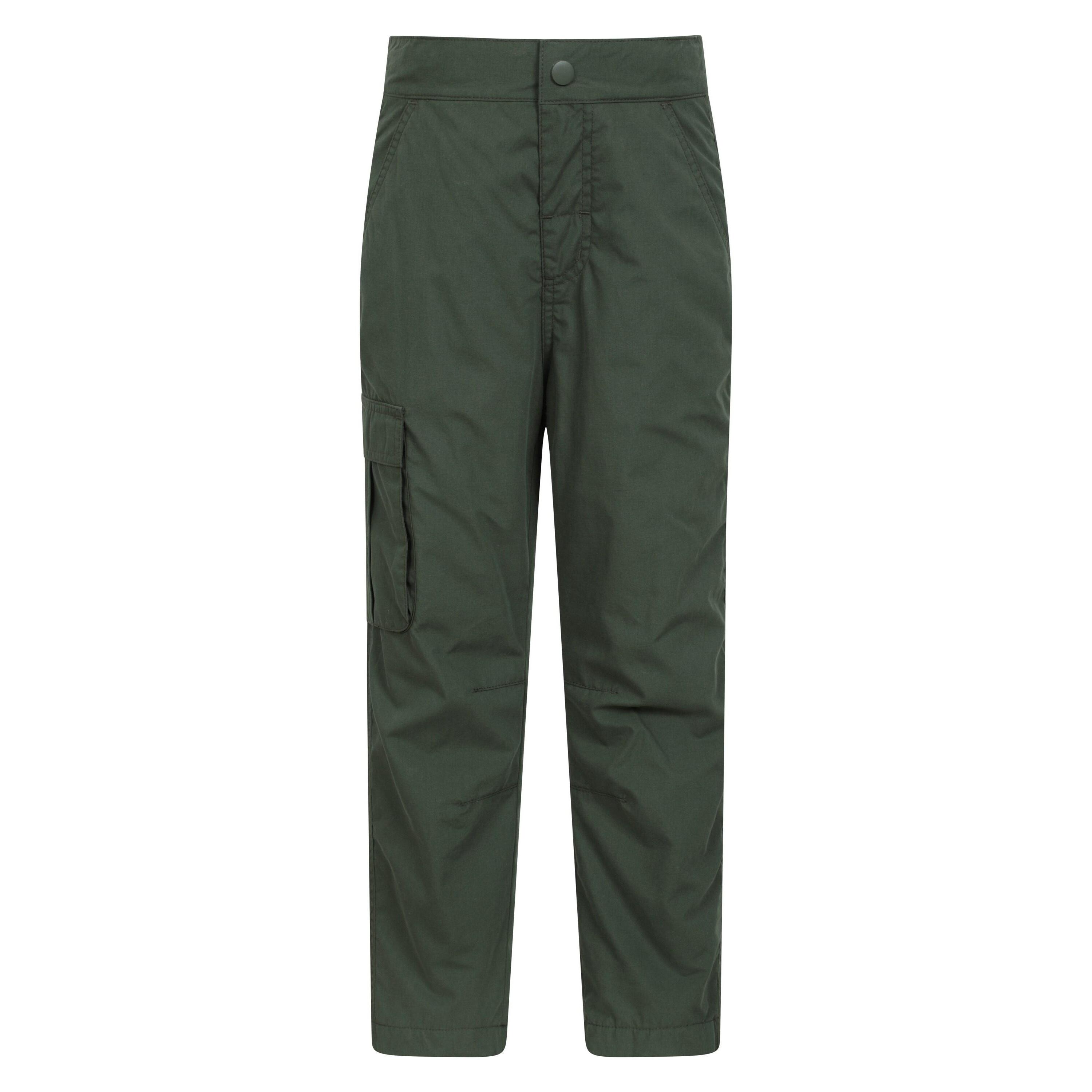 MOUNTAIN WAREHOUSE Pantaloni Da King Inverno Bambini Mountain Warehouse Trek Verde Kaki