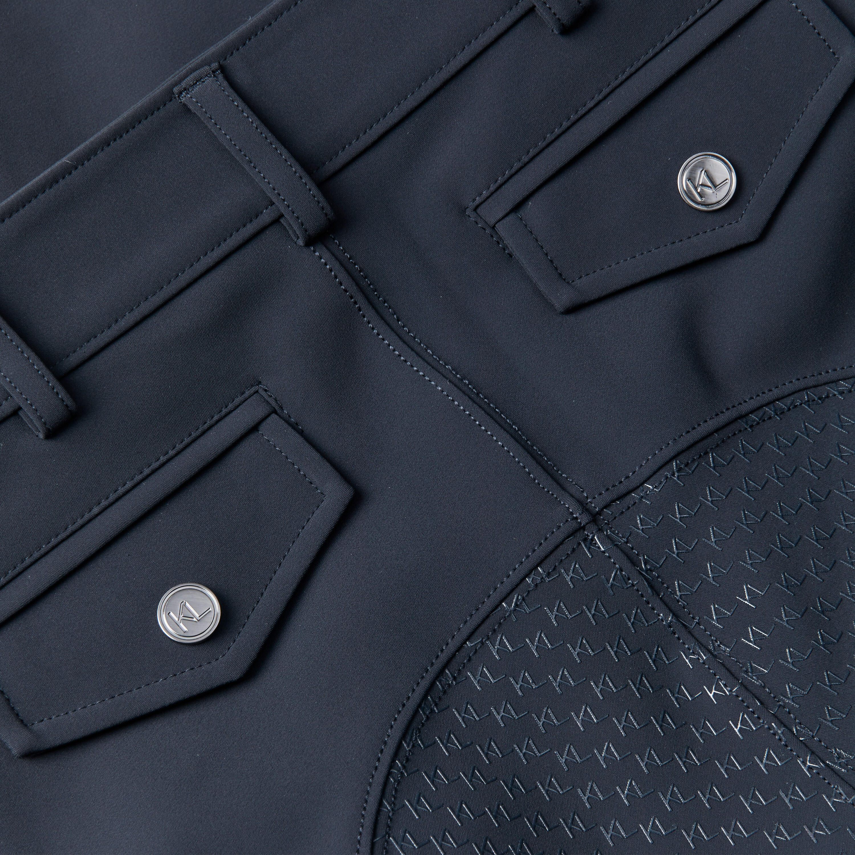 KLKNOX JUNGEN F-GRIP REITHOSE NAVY 4/5