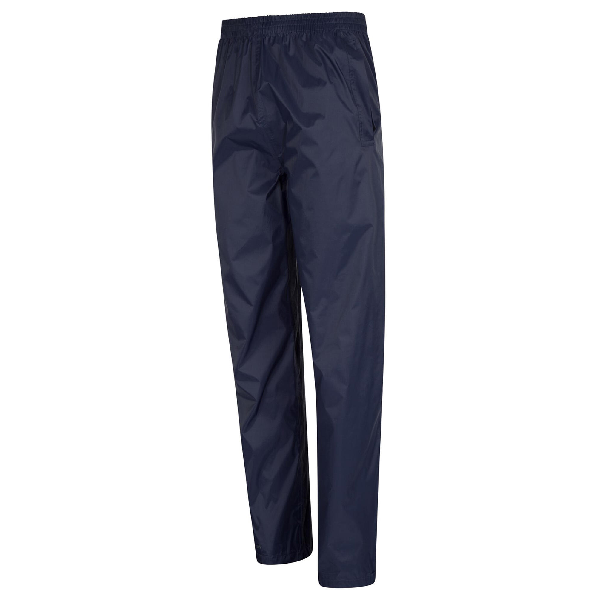 Womens/Ladies Pakka Waterproof Over Trousers (Navy) 3/4