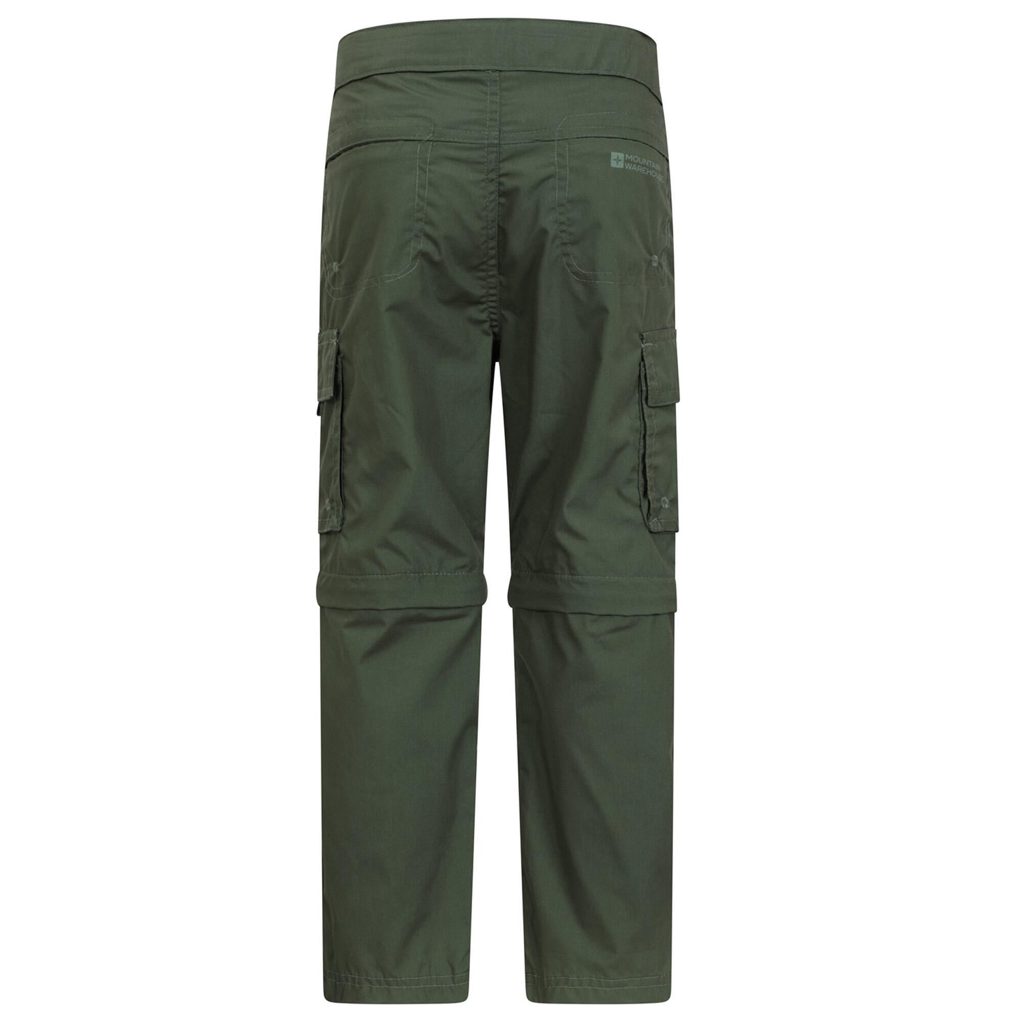 Pantalon De Sport Enfant (Vert Kaki) 2/4