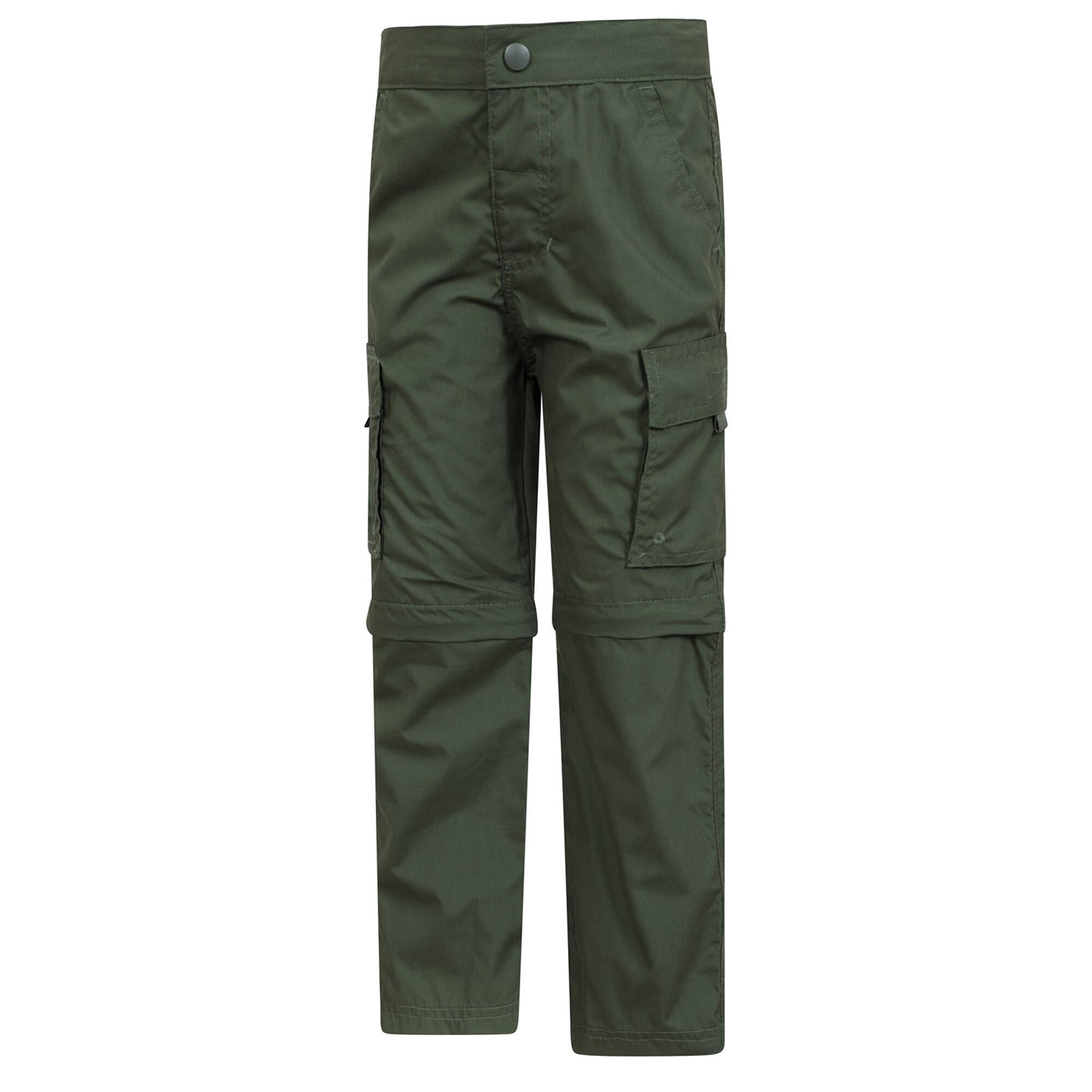 Pantalon De Sport Enfant (Vert Kaki) 4/4