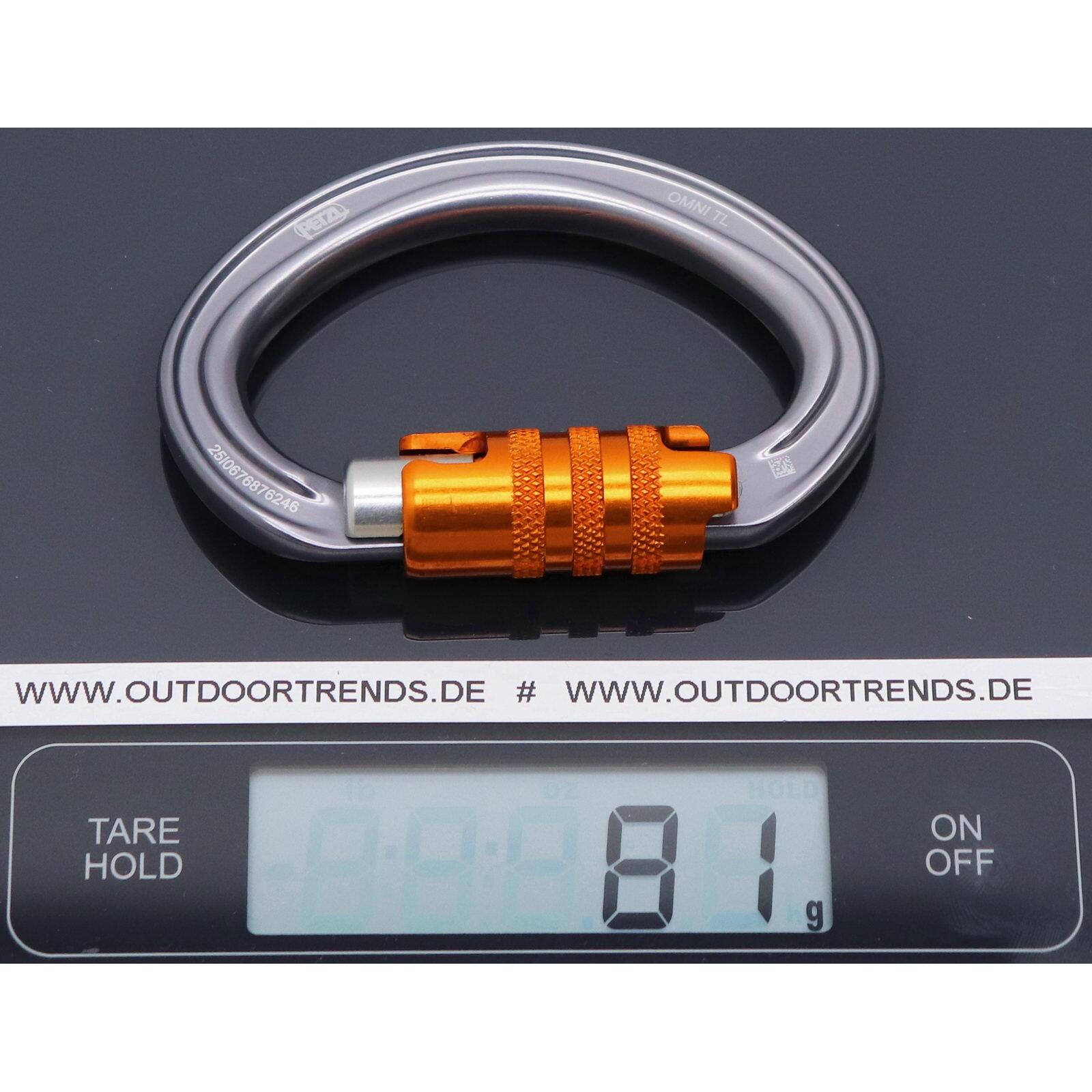 Mosquetón D-Forma PETZL Triact-Lock 5/5