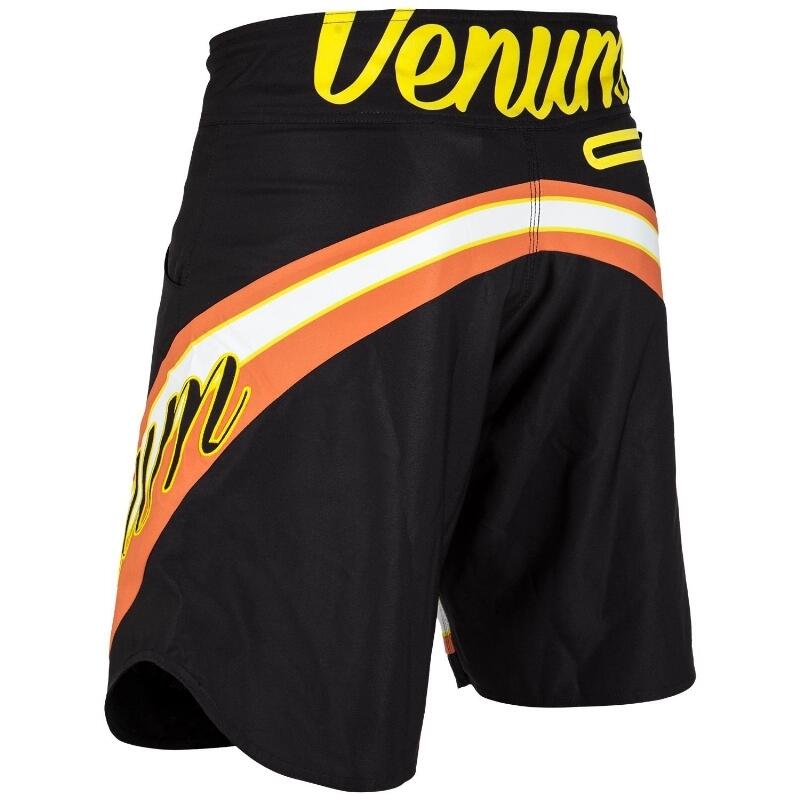 Venum Cutback Boardshorts - Black/Yellow 4/7