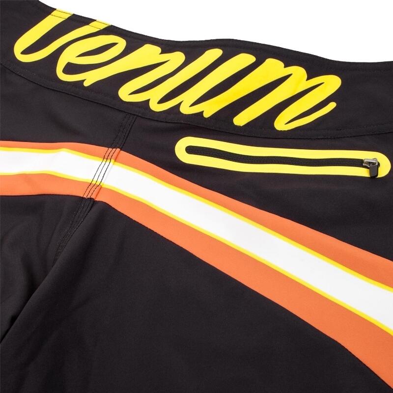 Venum Cutback Boardshorts - Black/Yellow 6/7