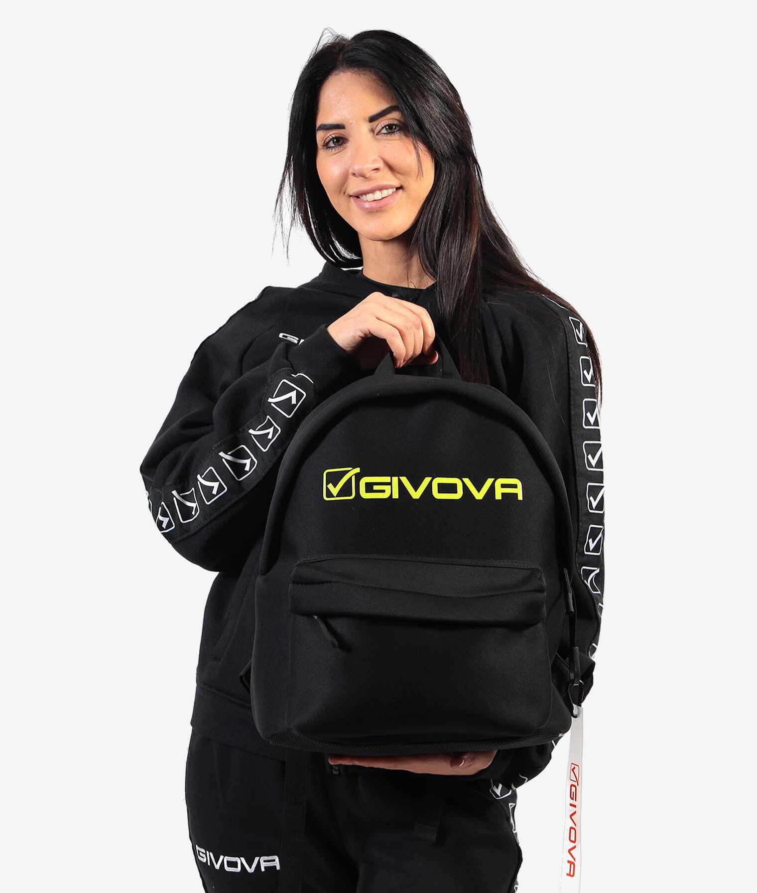 Zaini givova nero/giallo fluo 2/3