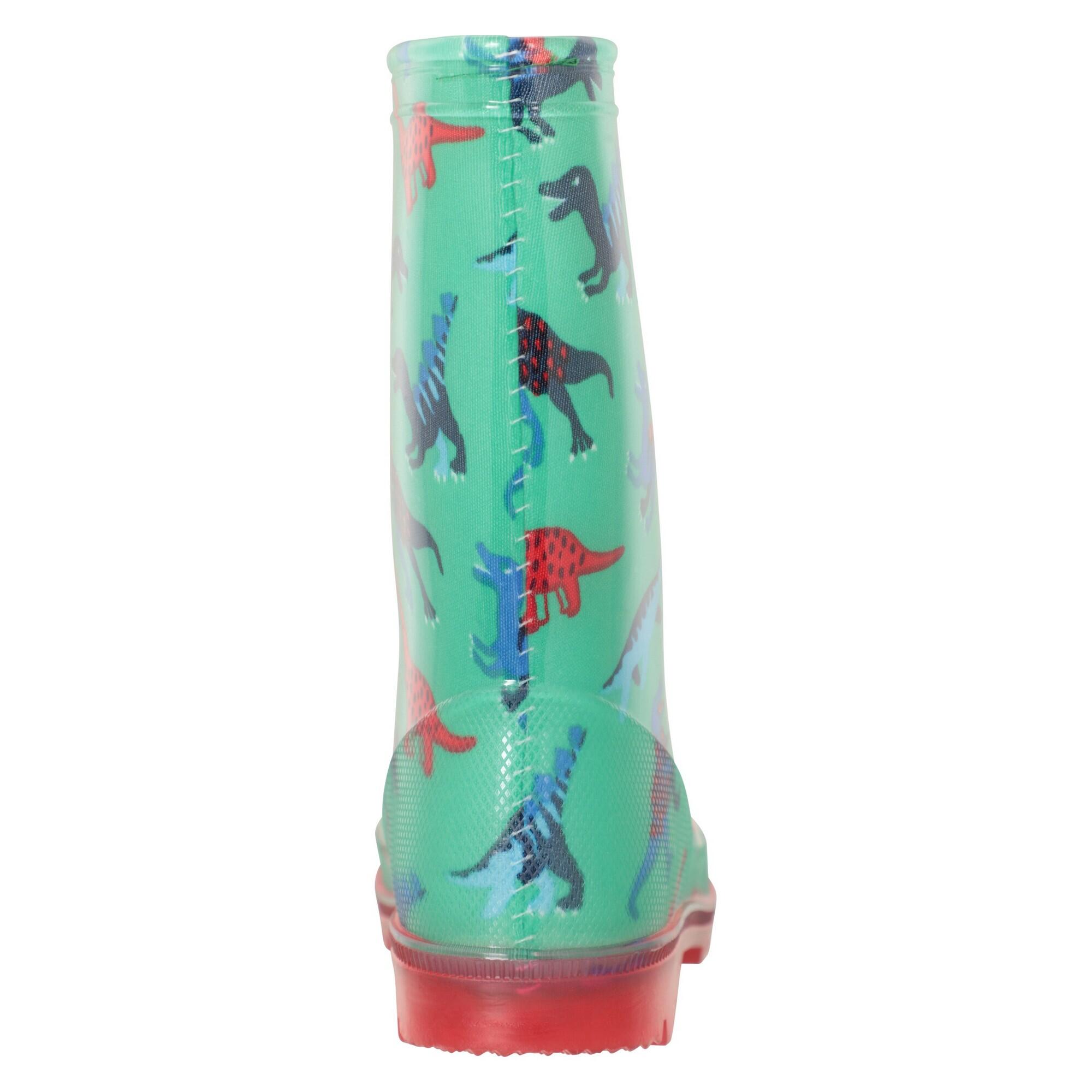 Bottes De Pluie SPLASH Enfant (Vert) 2/4