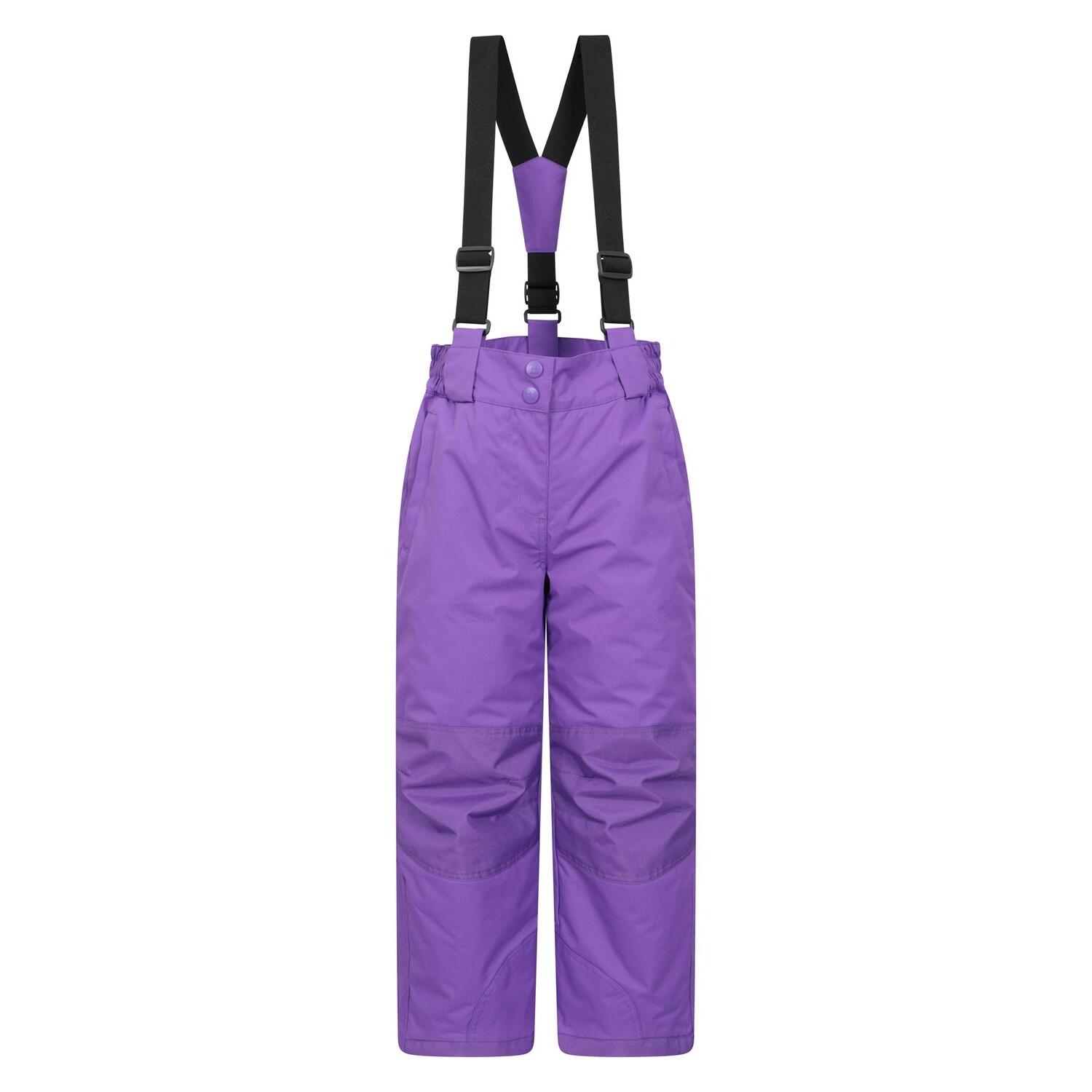 MOUNTAIN WAREHOUSE Childrens/Kids Honey Ski Trousers (Purple)