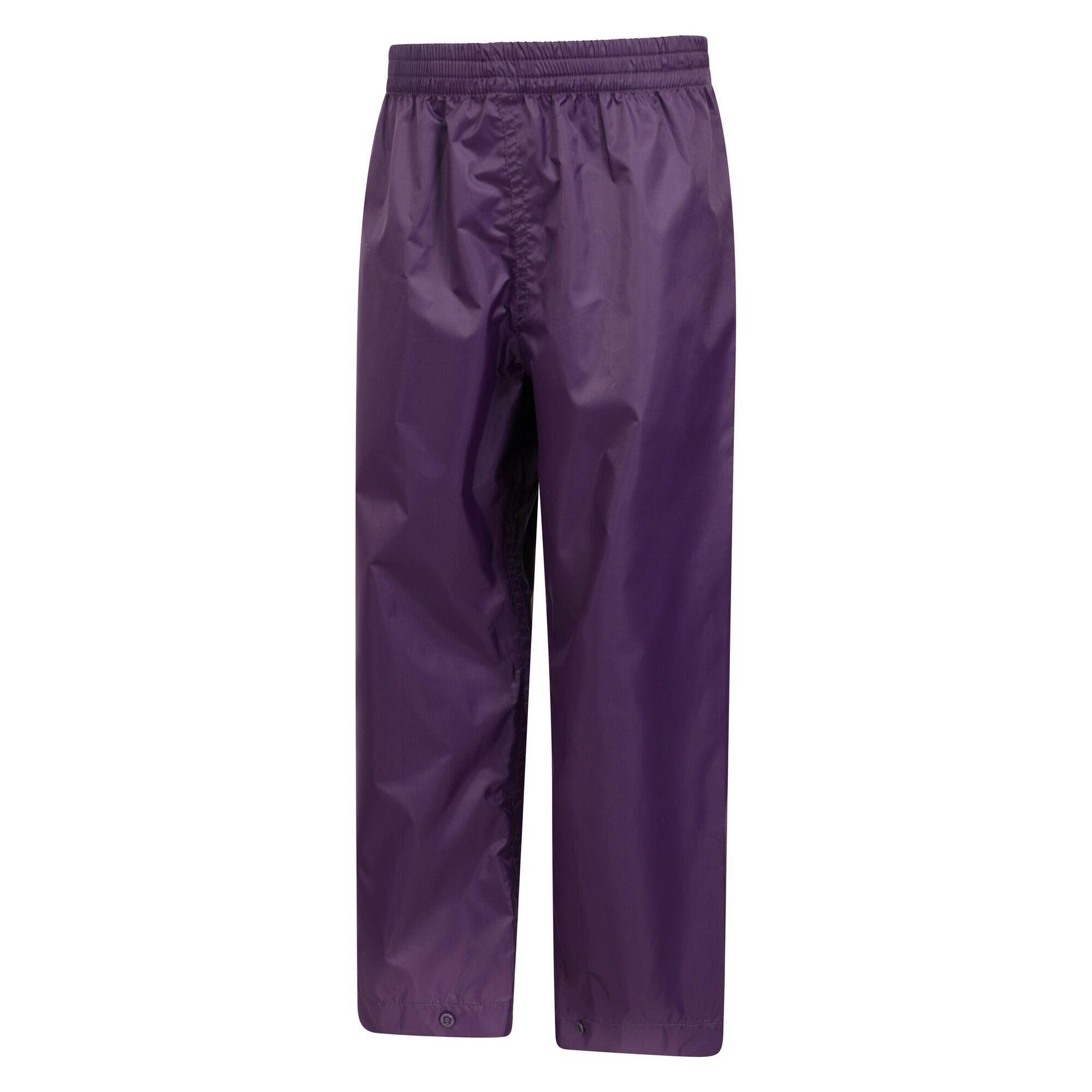 Pantalon De Pluie PAKKA Enfant (Violet) 3/4