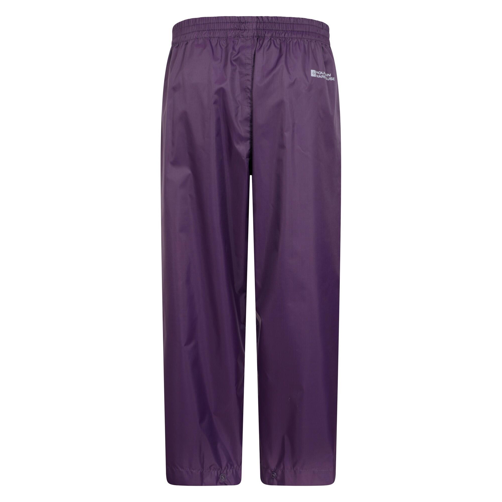 Pantalon De Pluie PAKKA Enfant (Violet) 2/4
