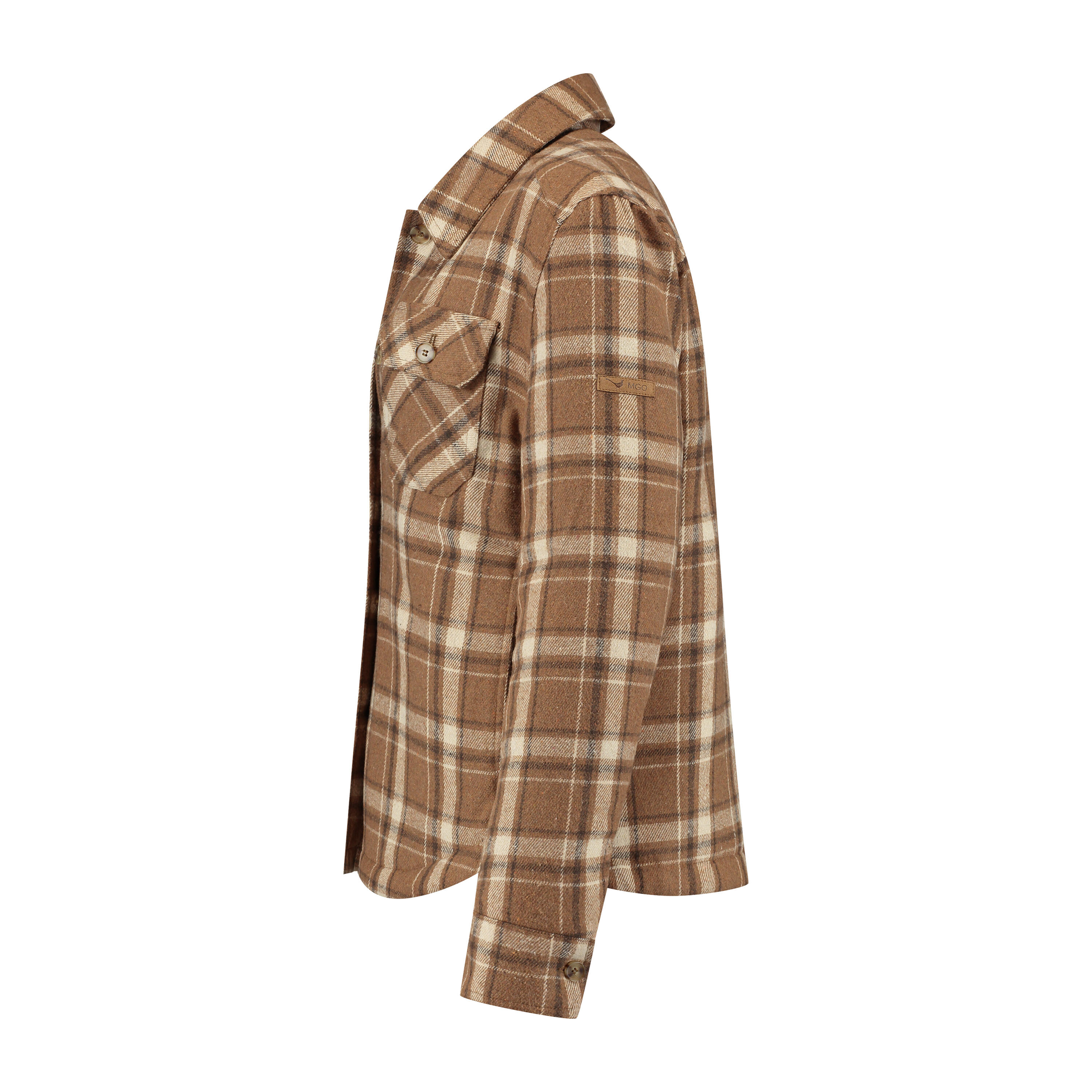 Jessy Damen – Gesteppte Outdoor-Weste – Braun 4/7