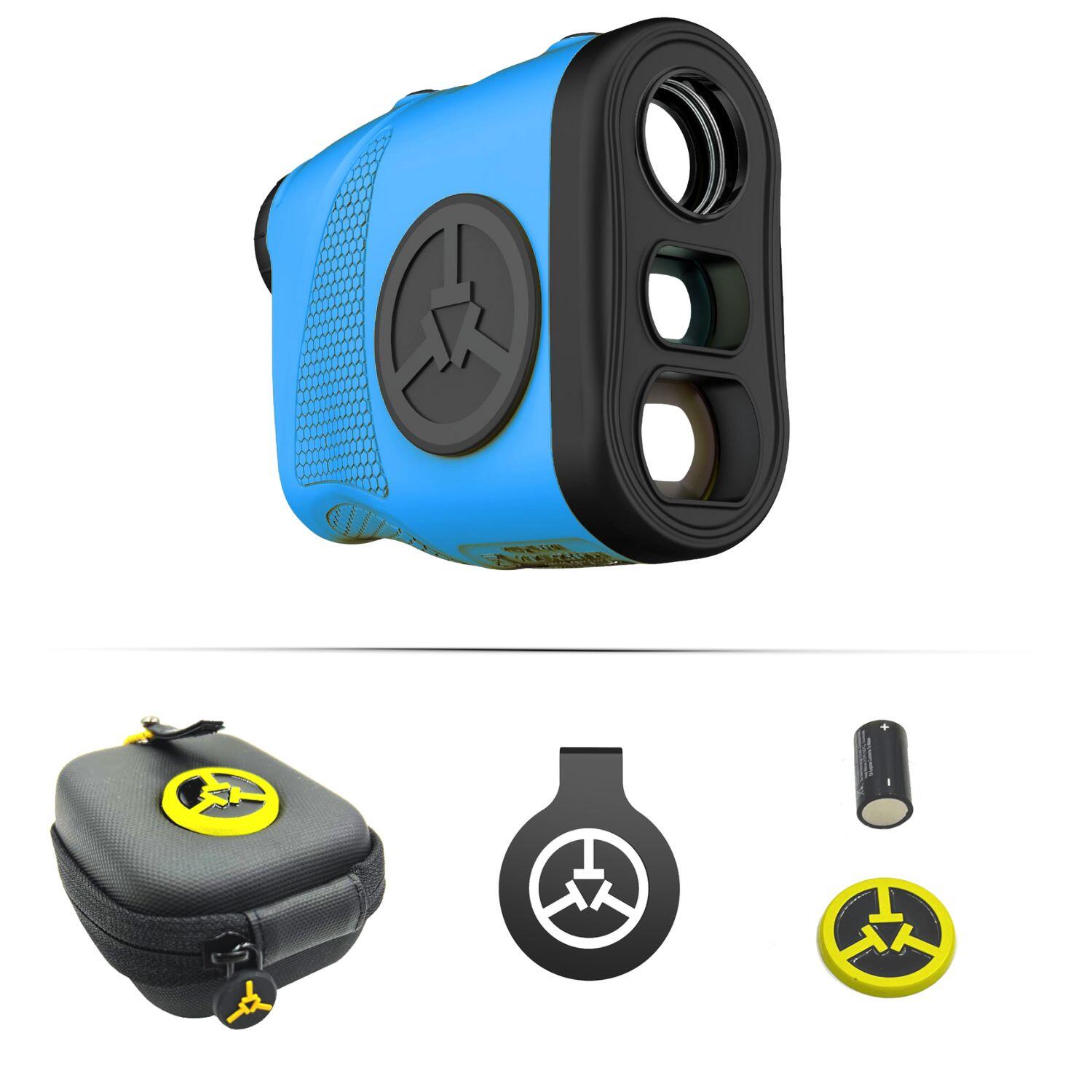 Telemetro laser golf TecTecTec KLYR – 732 m, 6×, Slope, magnetico, blu 2/7