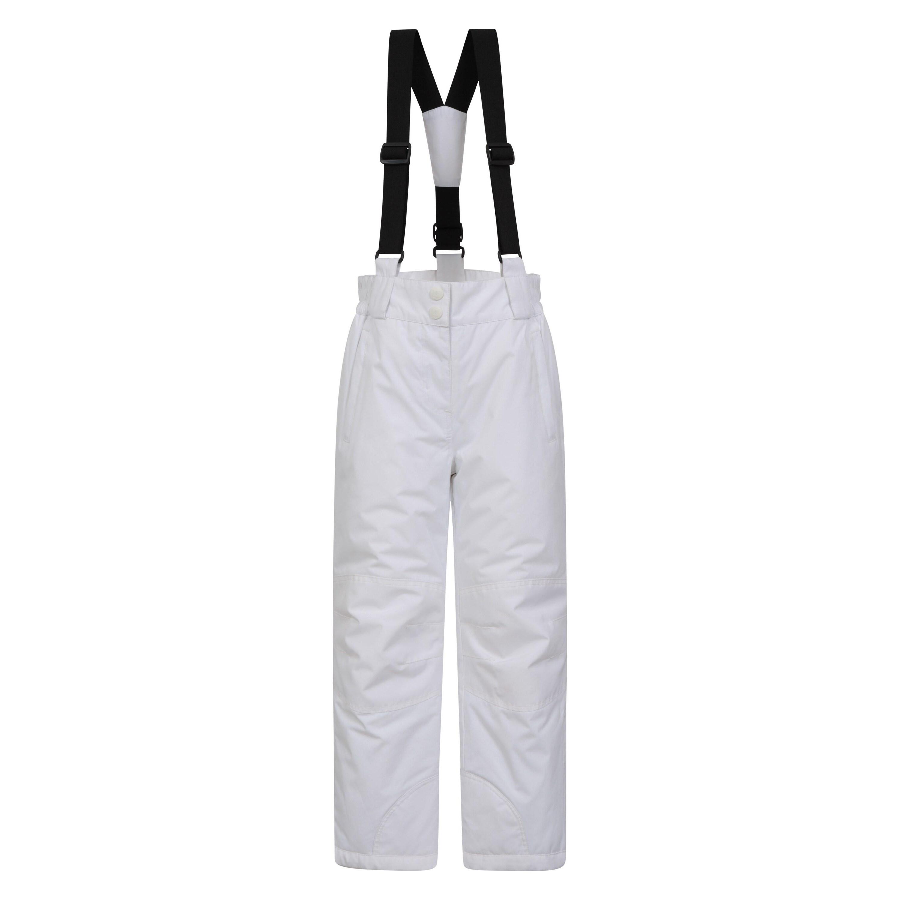 MOUNTAIN WAREHOUSE Childrens/Kids Honey Ski Trousers (White)