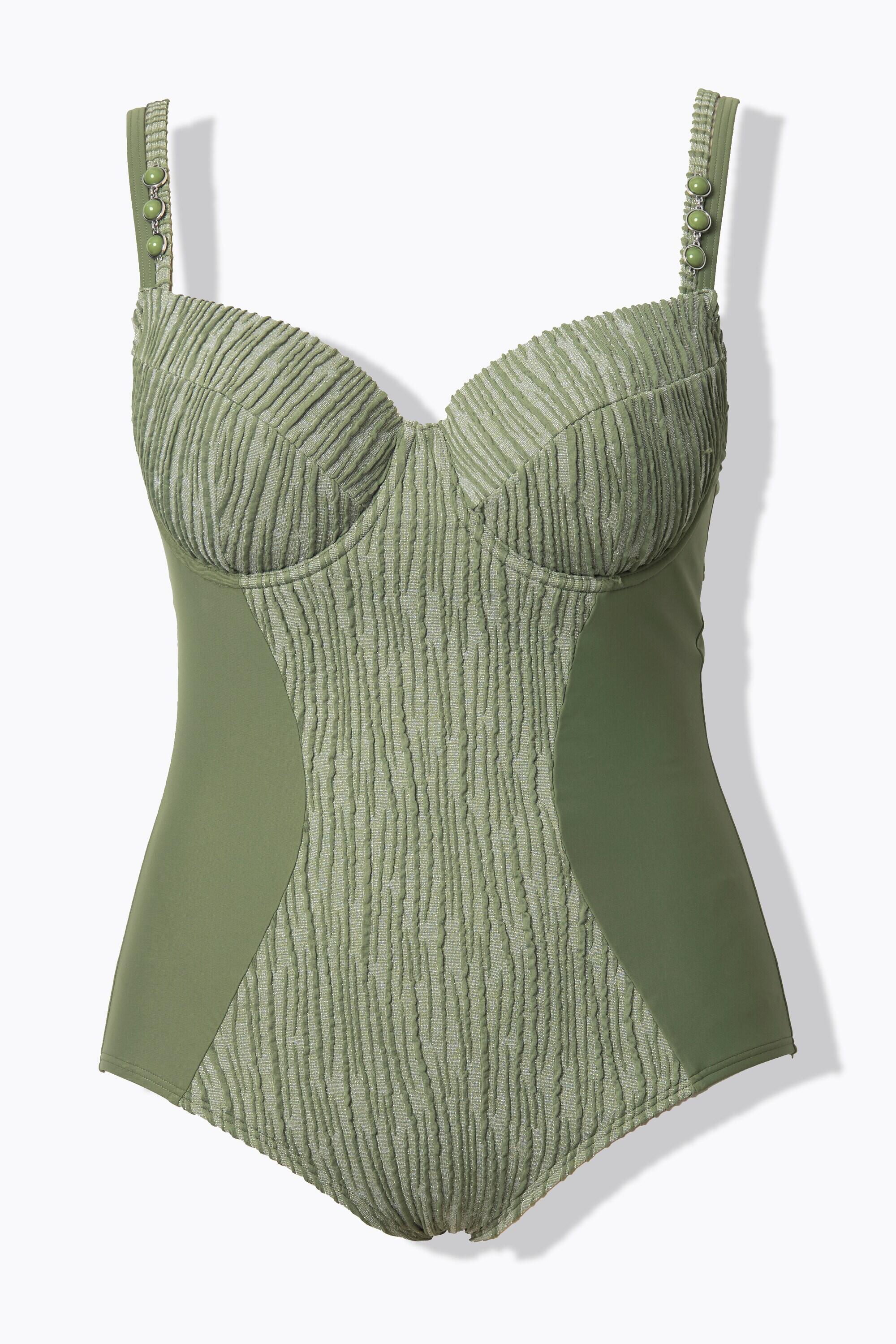 Femme Maillot de bain à bonnets souples et armatures bretelles réglables 6/7