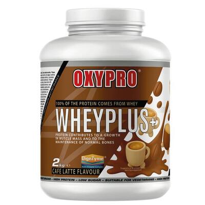 OXYPRO - WHEYPLUS+ (con DigeZyme®) -2kg – Café Latte