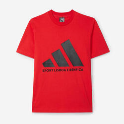 T‑shirt rouge Adidas du Sport Lisboa e Benfica