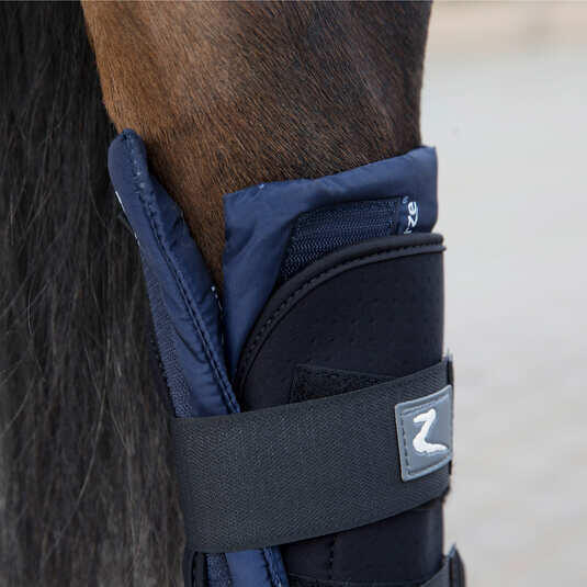 Guêtres d'écurie antérieures pour cheval Horze Pro 5/5