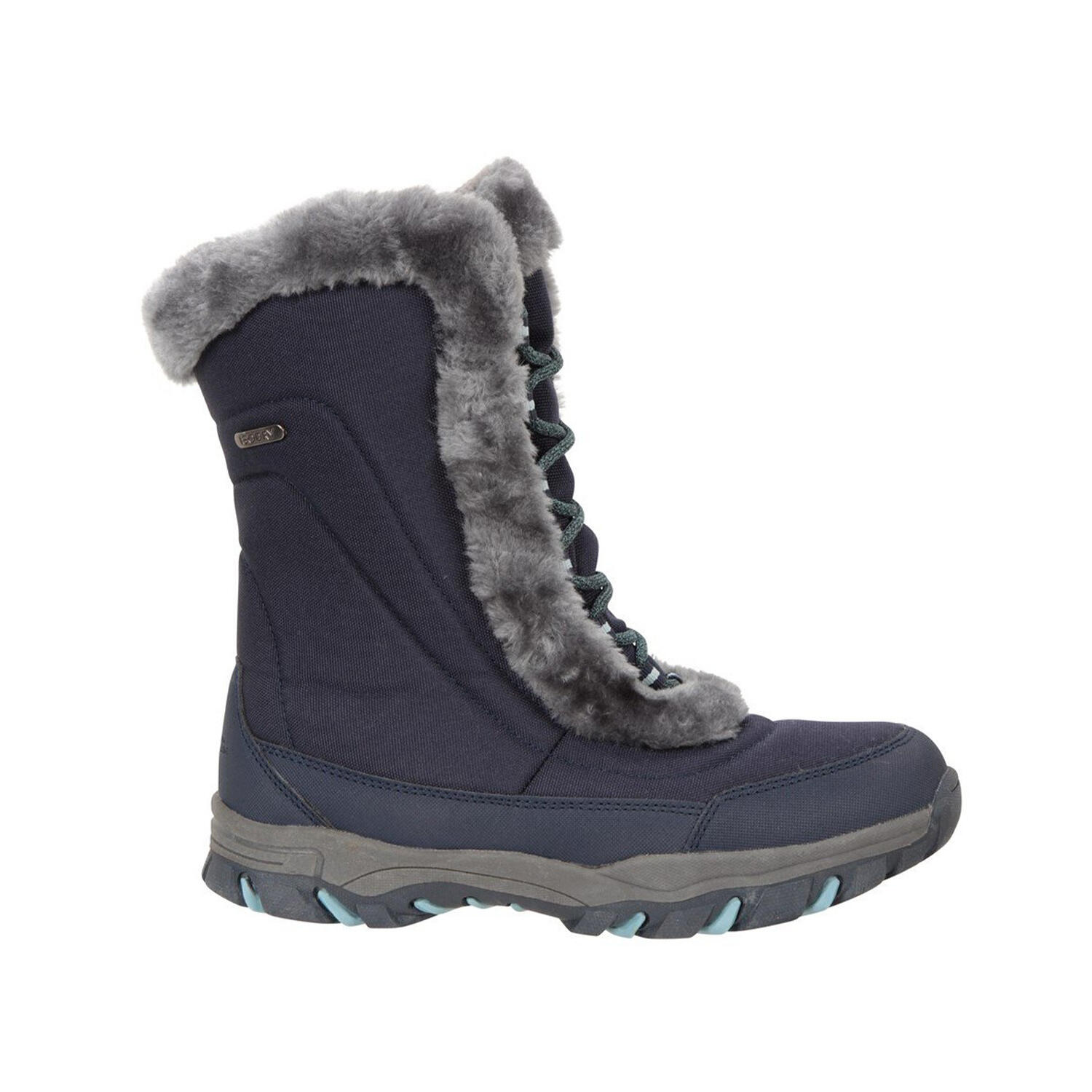 Womens/Ladies Ohio Snow Boots (Blue) 4/4
