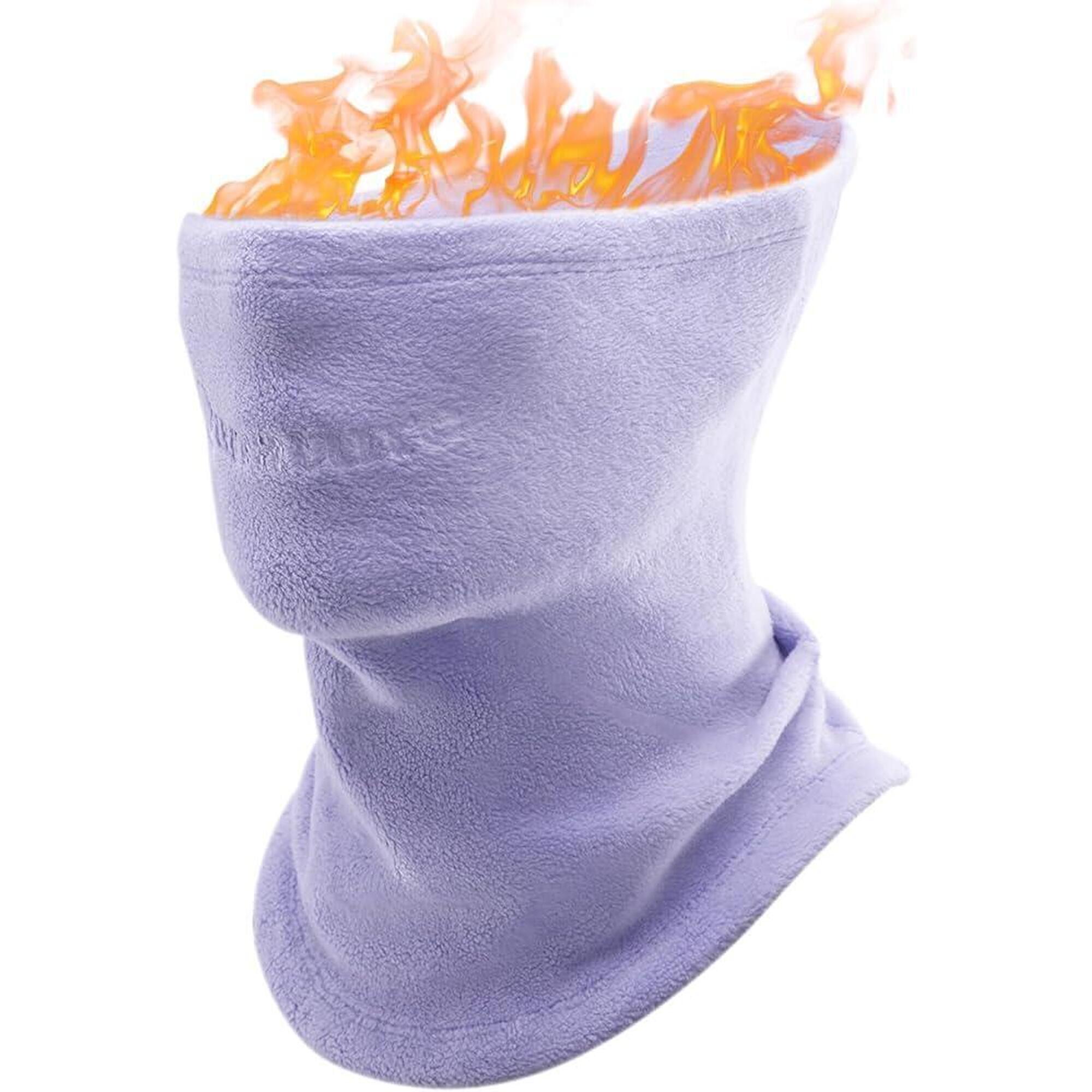 Rockbros - Cache-cou Polaire Qunature Réversible Hiver Violet - Cagoule - Violet - 40 M - Decathlon