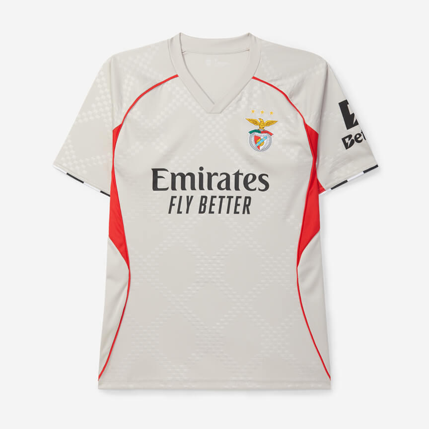 SL BENFICA Réplica Camisola Alternativa Bege SL Benfica 2025-2026