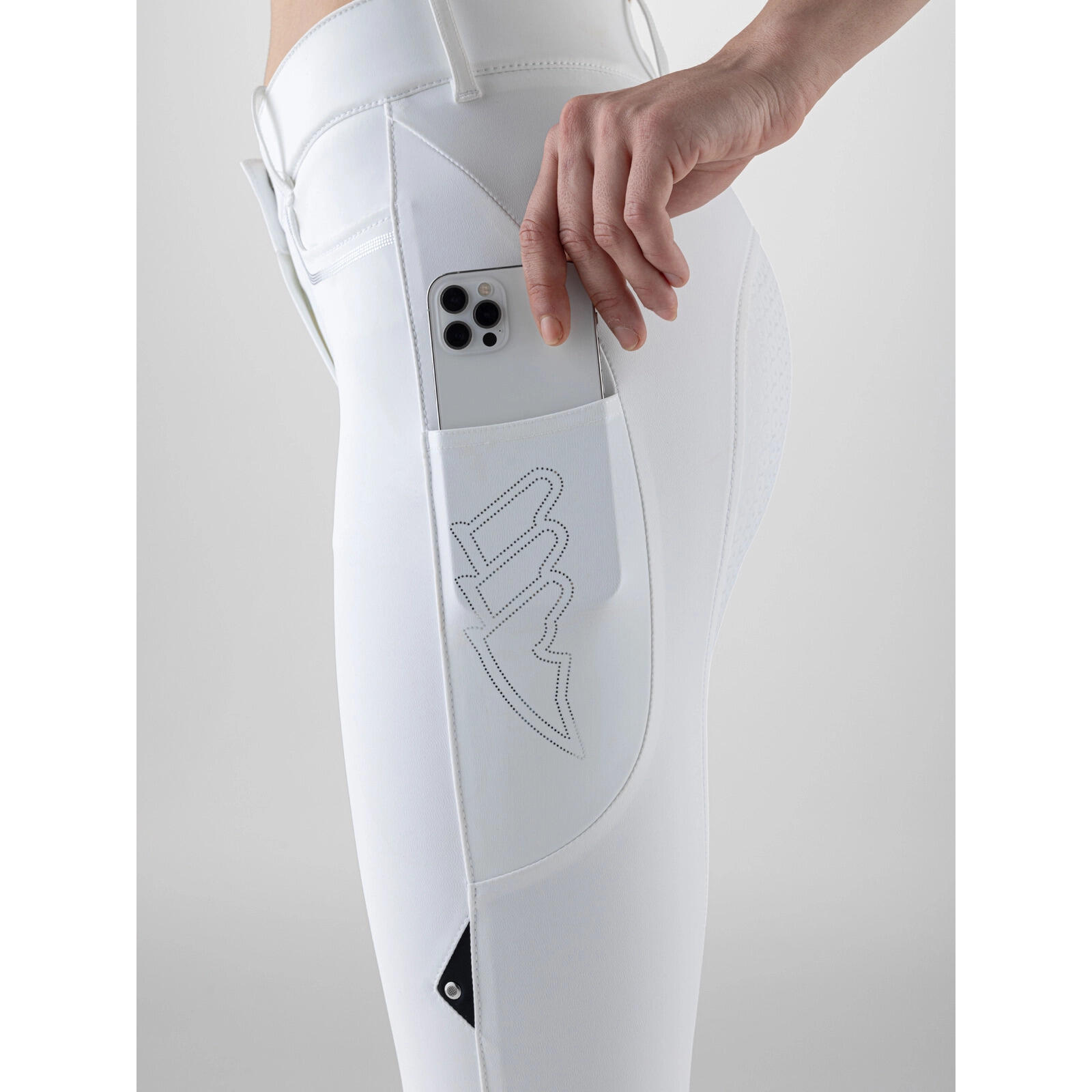 Pantalon de concours full grip femme Equiline Gusmafh 4/5