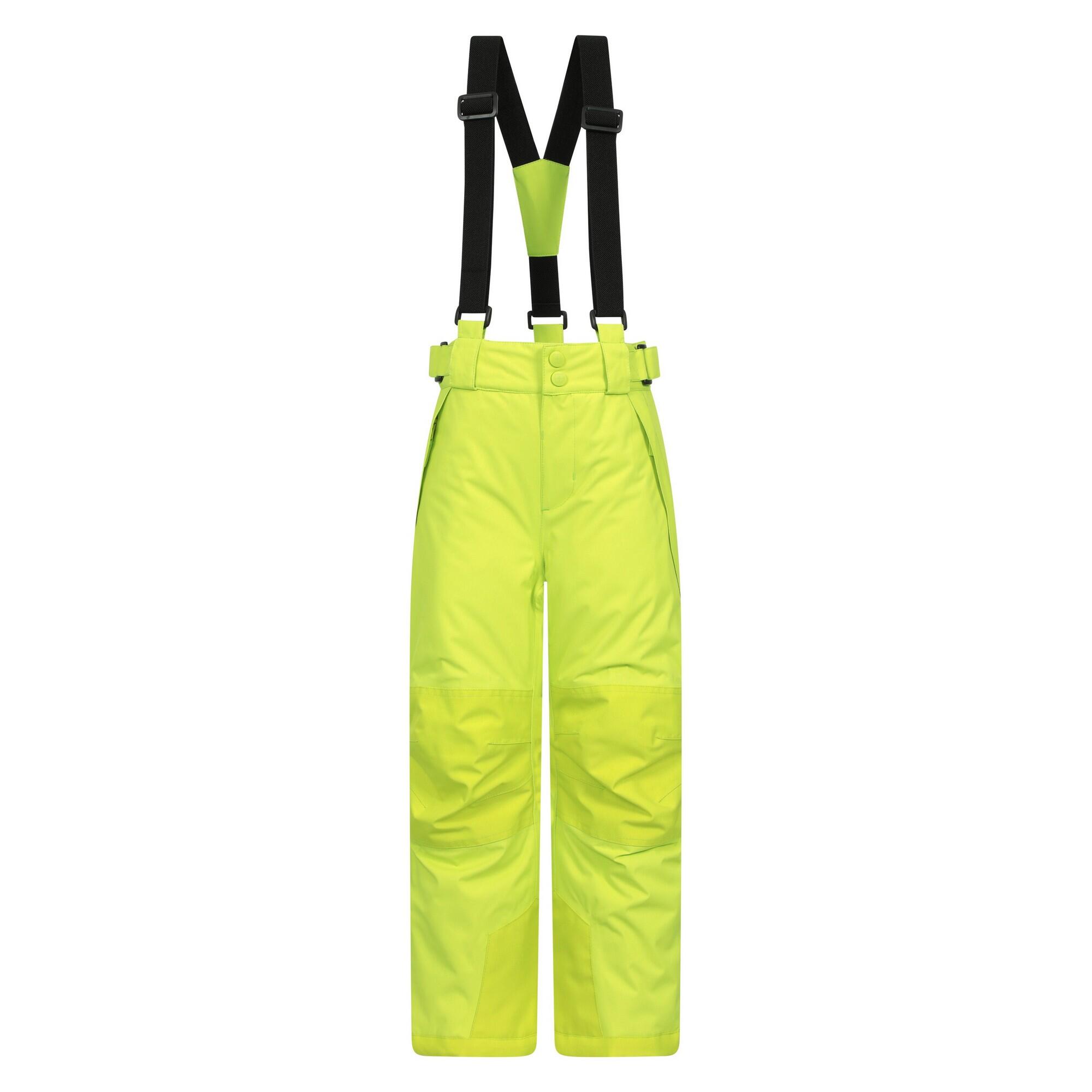 MOUNTAIN WAREHOUSE Bambini Pantaloni Da Sci Mountain Warehouse Falcon Extreme Lime