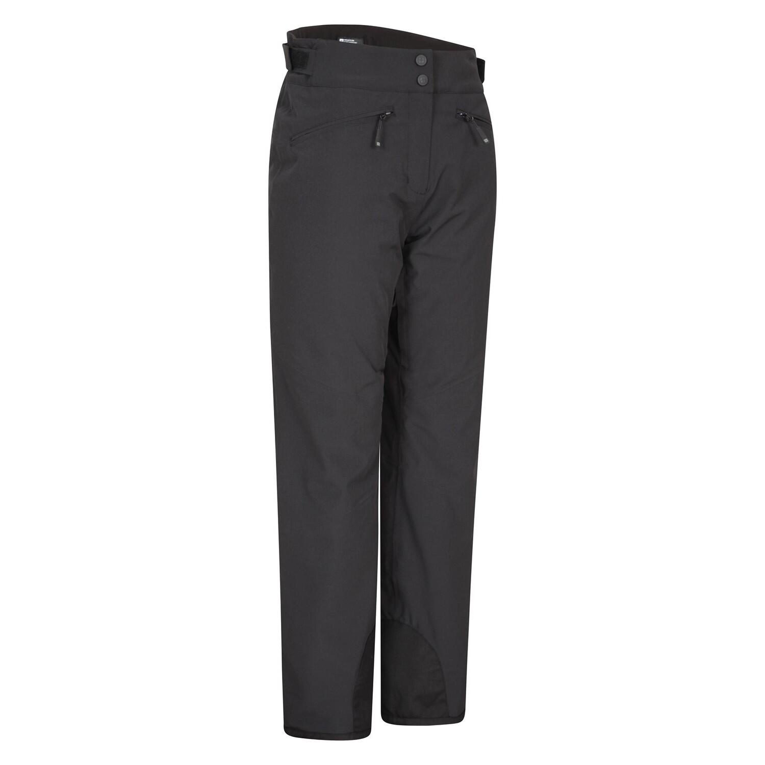 Womens/Ladies Isola II RECCO Ski Trousers (Black) 4/4