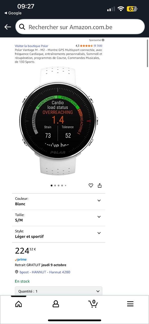 Entre Particuliers - POLAR VANTAGE M2 7/7