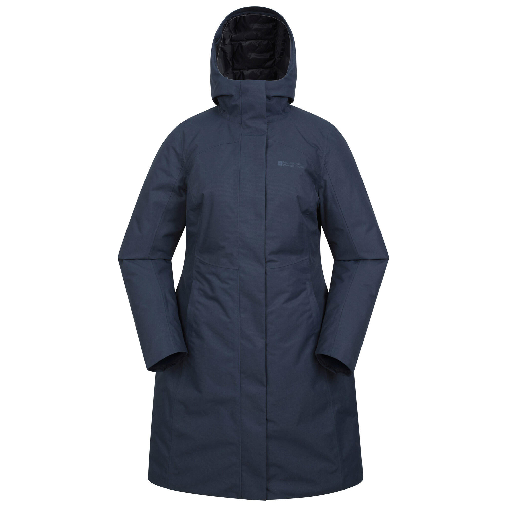 MOUNTAIN WAREHOUSE Giacca Ibrida Lunga Donna Mountain Warehouse Polar Blu
