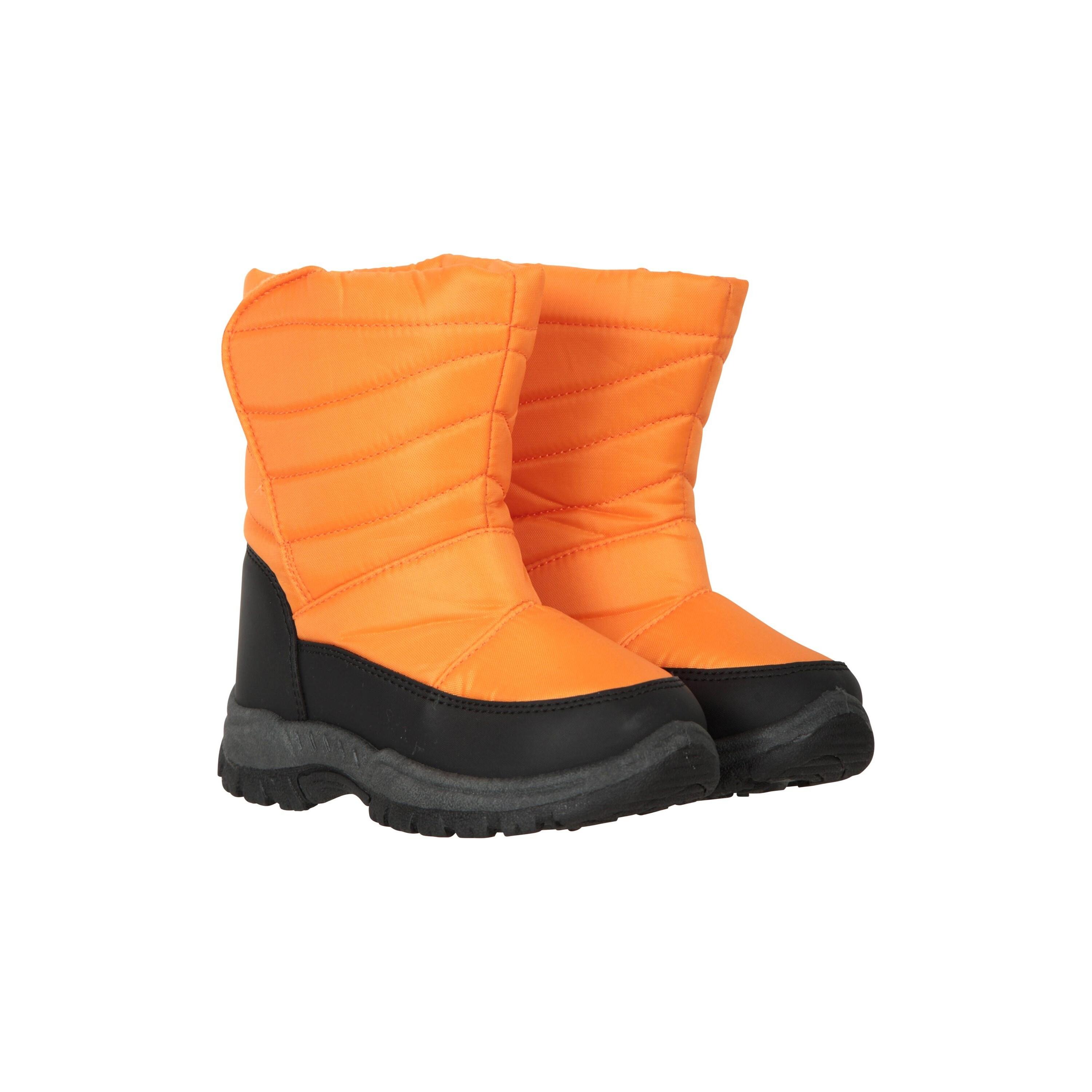 MOUNTAIN WAREHOUSE Childrens/Kids Caribou Adaptive Snow Boots (Orange)
