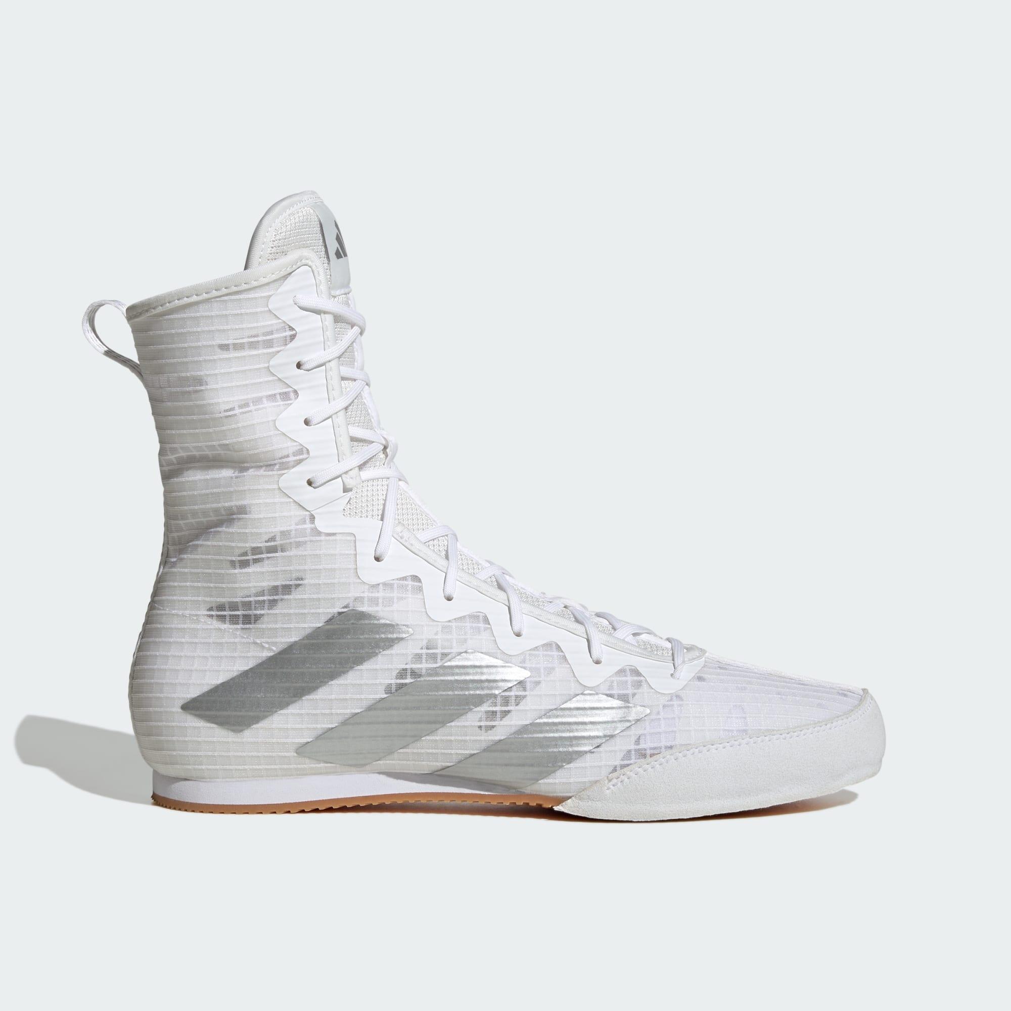 Adidas - Chaussure Box Hog 4 - Baskets - Blanc|gris|noir - Decathlon