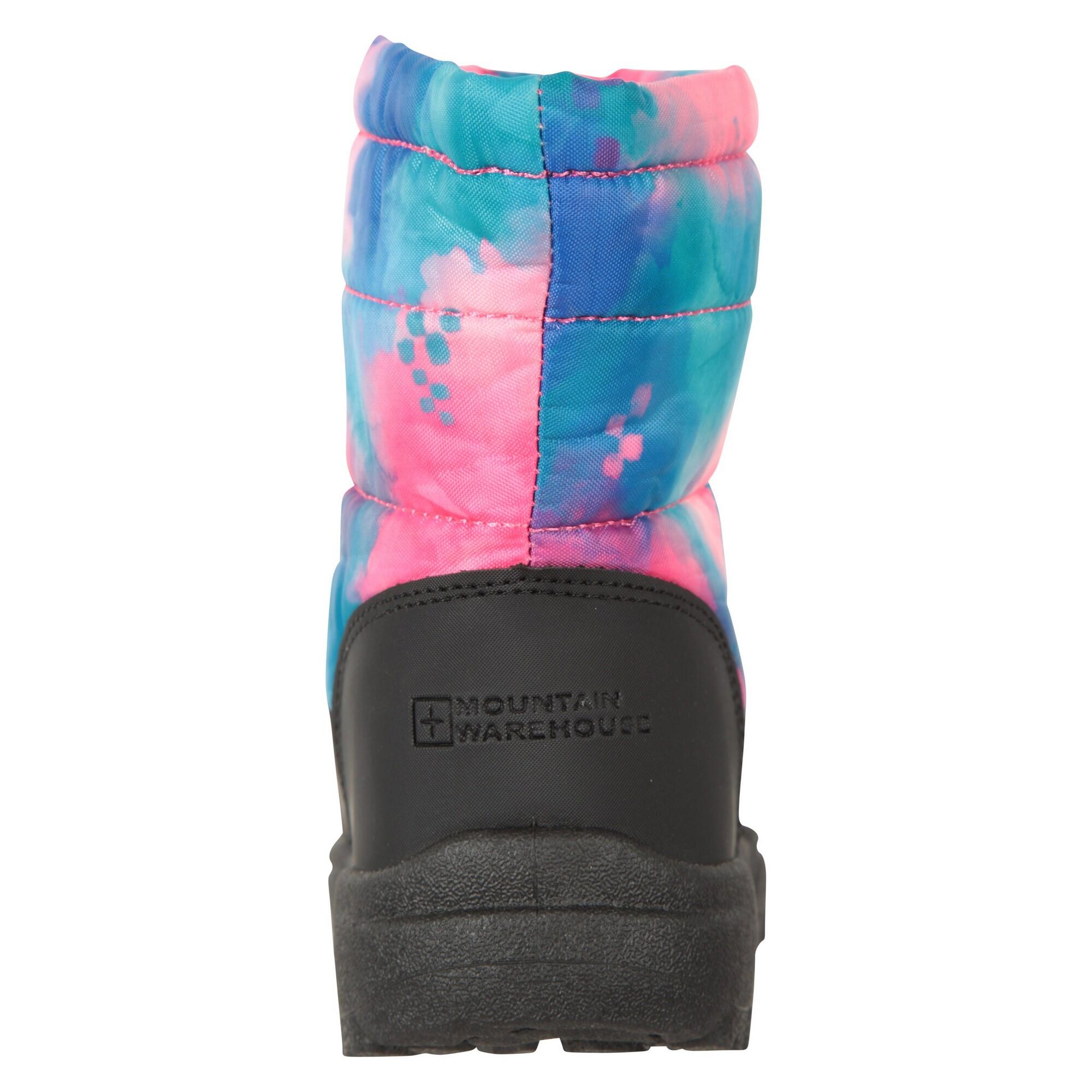 Stivali Da Neve Tie Dye Lettino Mountain Warehouse Caribou Adaptive Rosa Palido 2/4