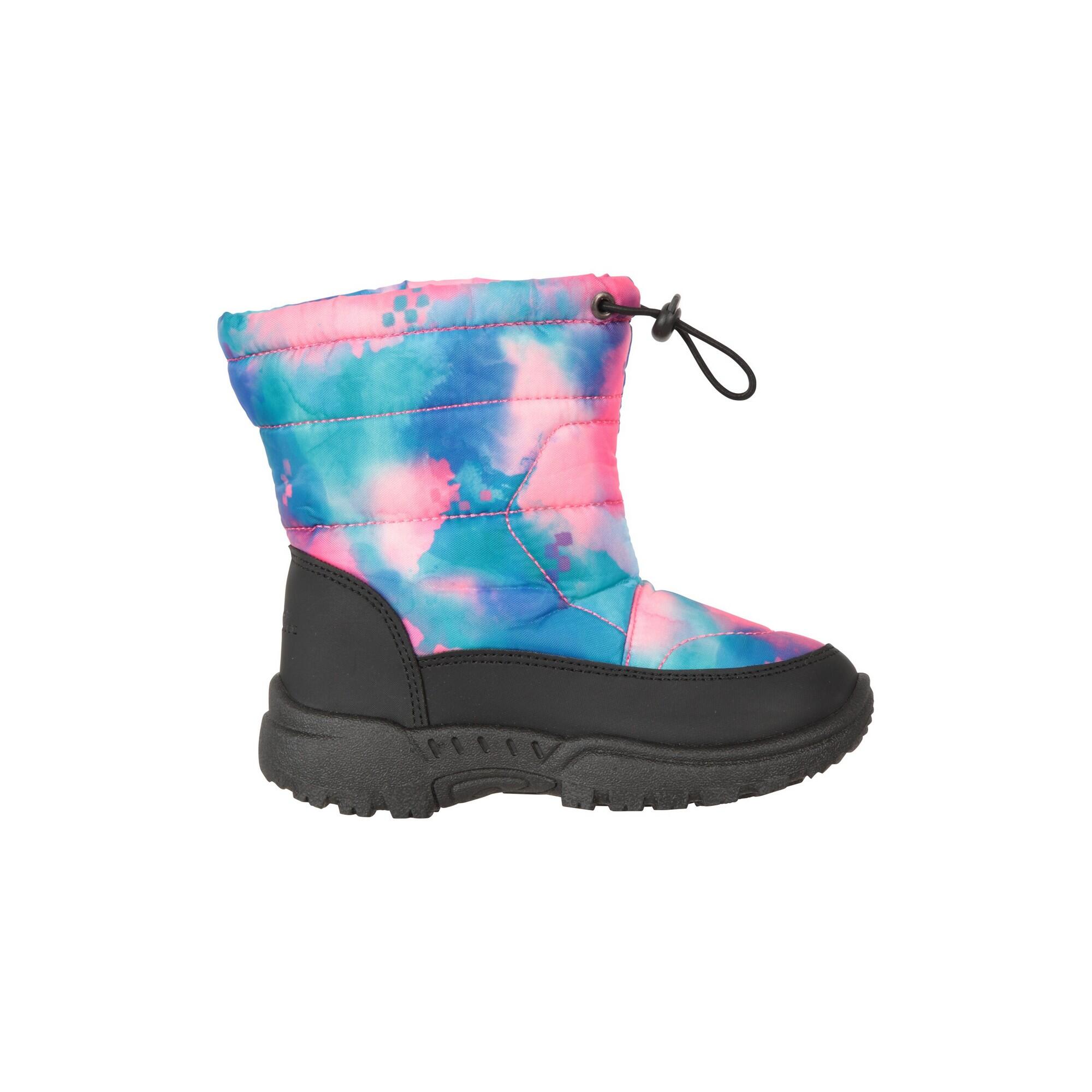 Stivali Da Neve Tie Dye Lettino Mountain Warehouse Caribou Adaptive Rosa Palido 4/4