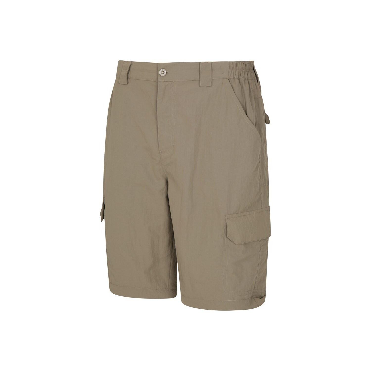 Pantalone Convertibile Uomo Mountain Warehouse Trek Beige 4/4