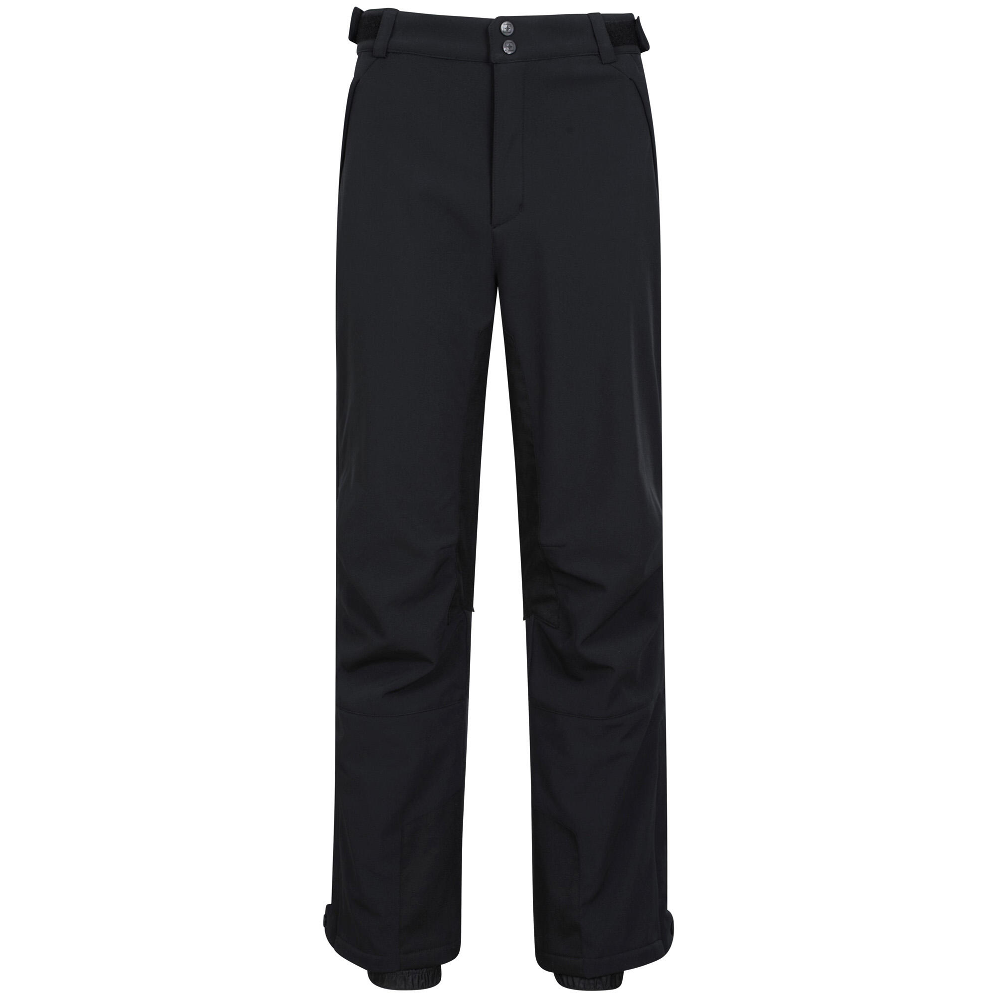 MOUNTAIN WAREHOUSE Mens Axis Extreme Softshell Ski Trousers (Jet Black)